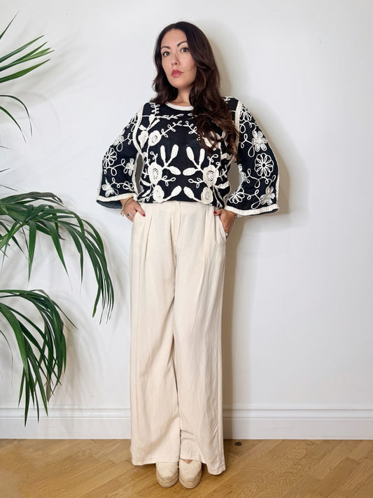 Pantalone sartoriale palazzo