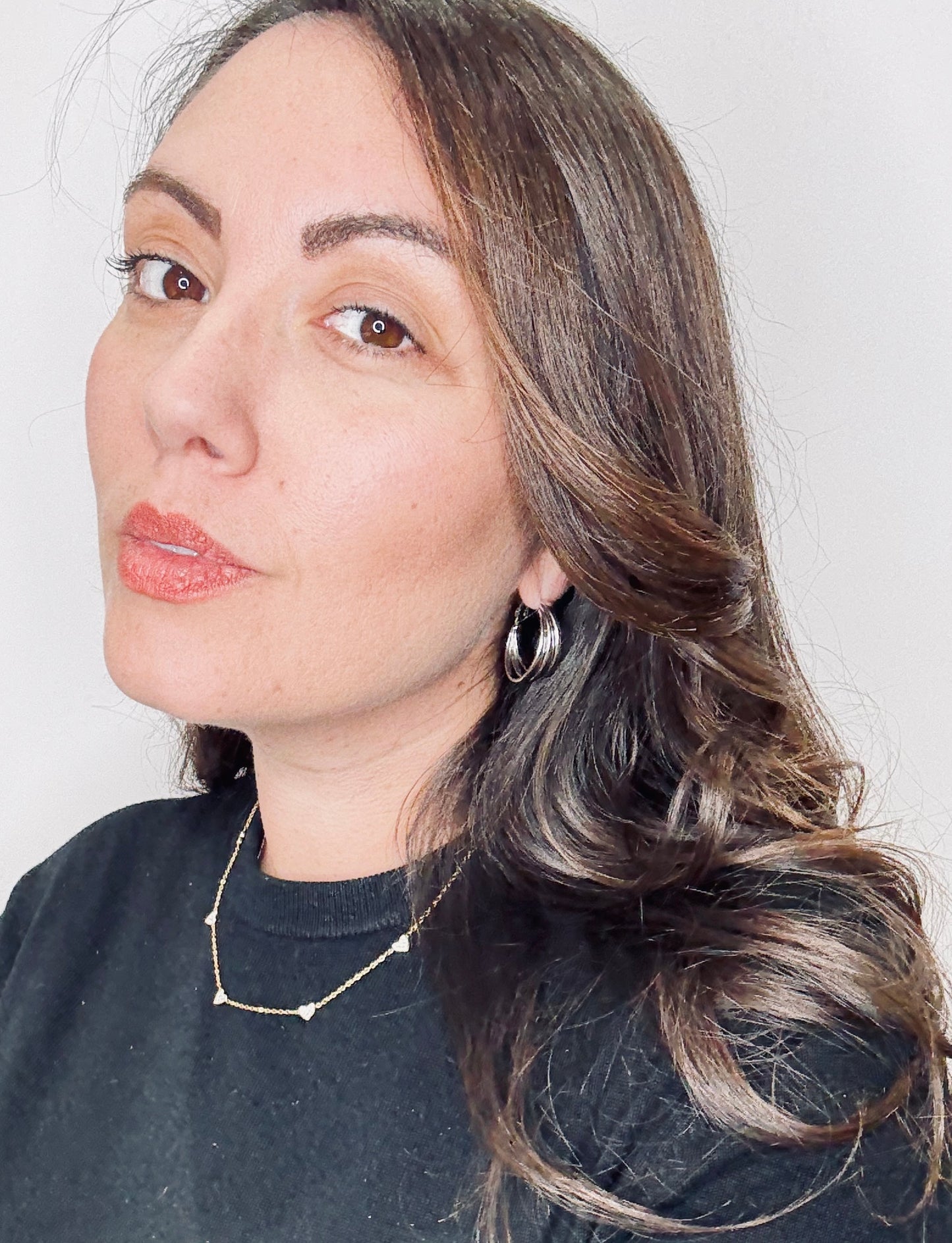 Orecchini 3 cerchi silver