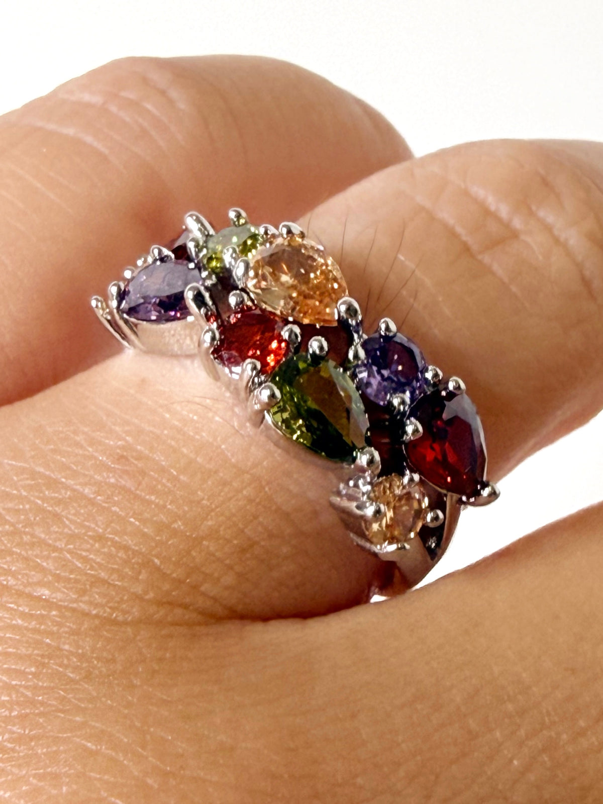 Anello multicolor