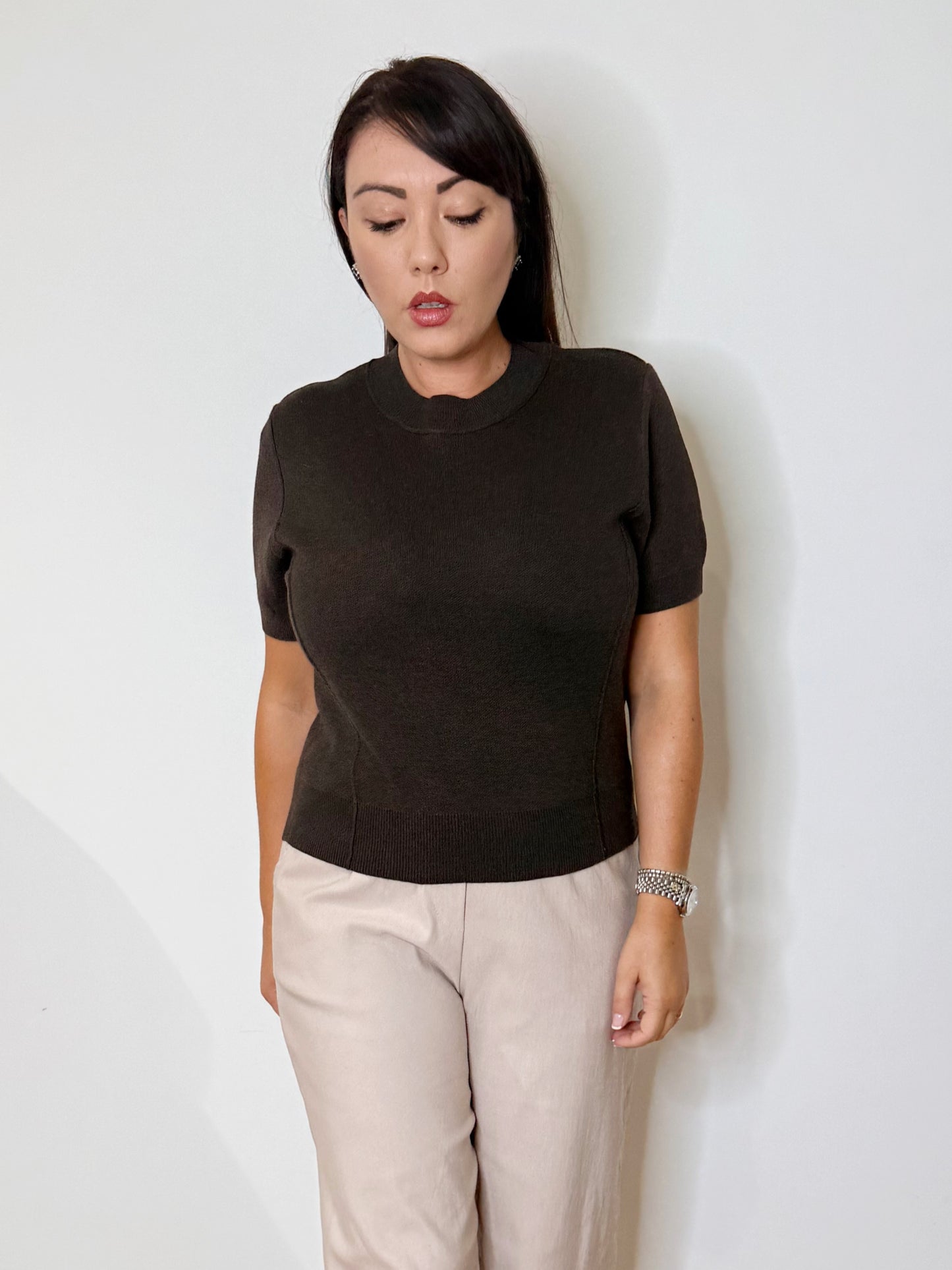 Maglia mezza manica testa di moro