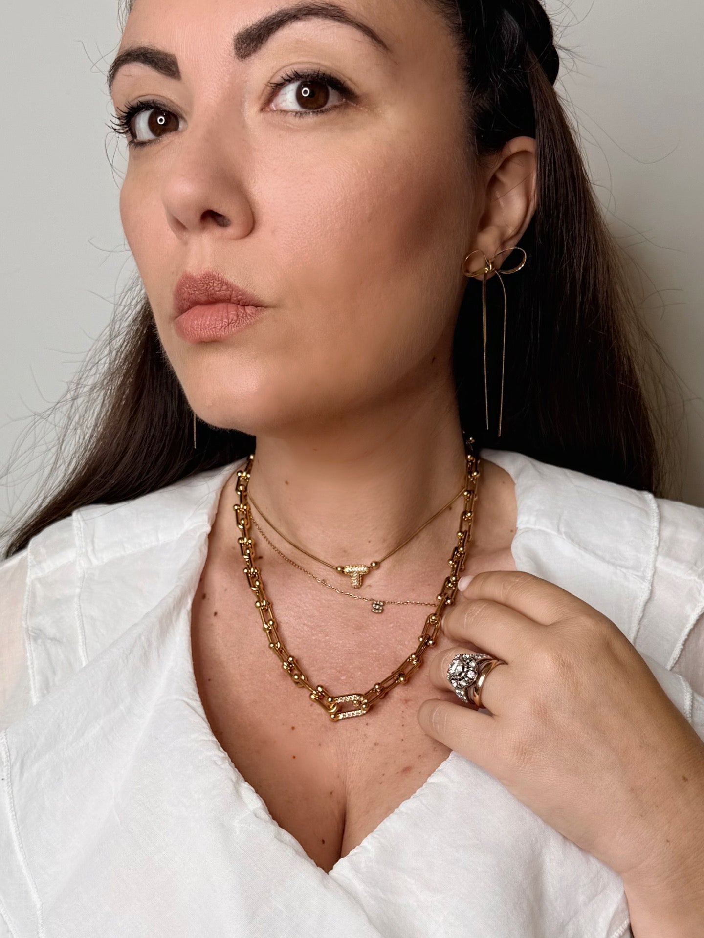 Collana in maglia Tiffany