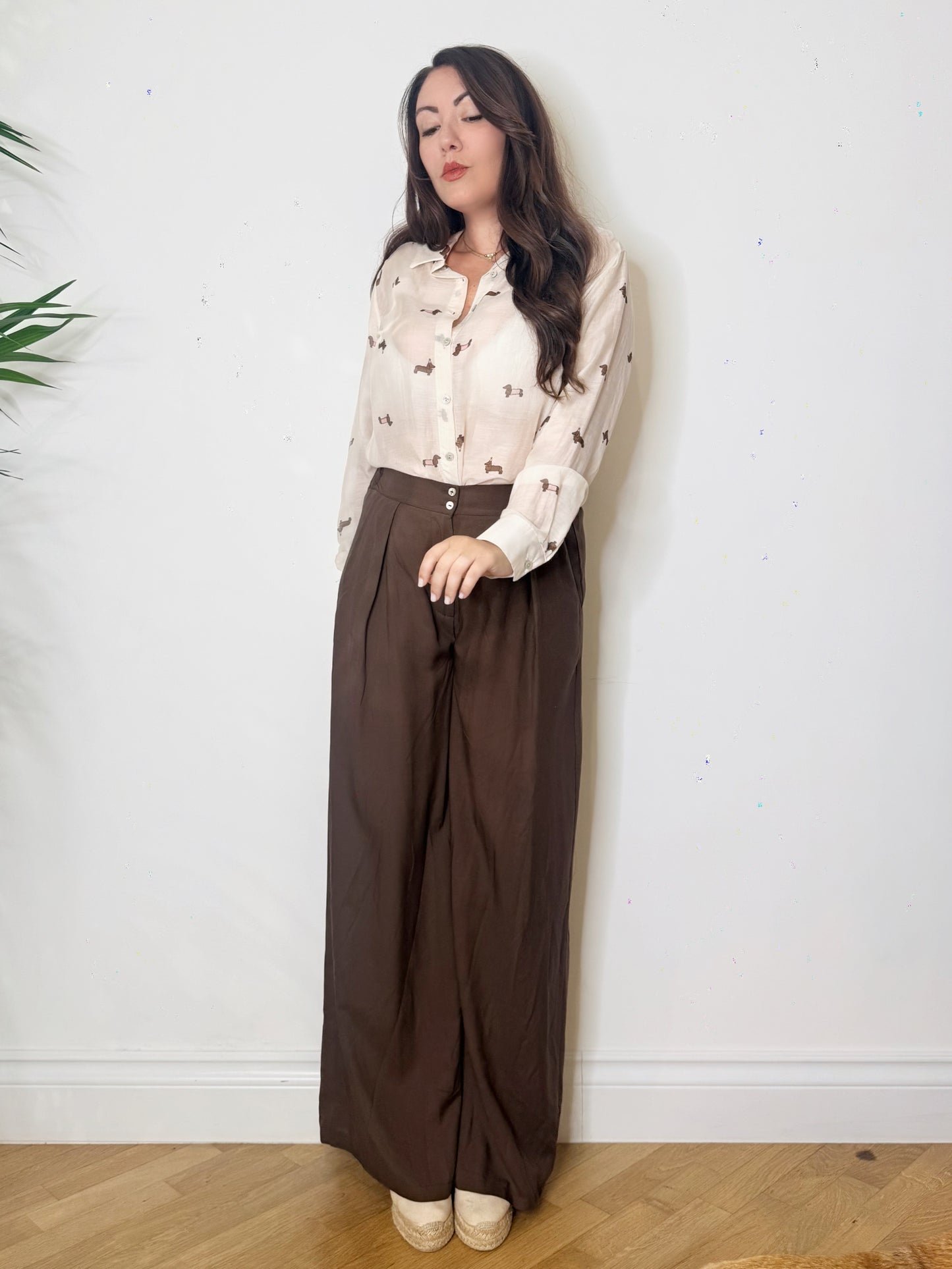 Pantalone palazzo sartoriale