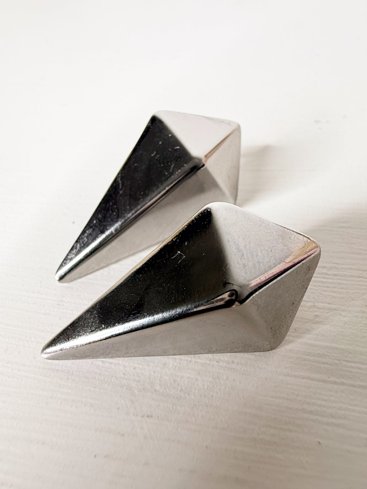 Orecchini rombi silver