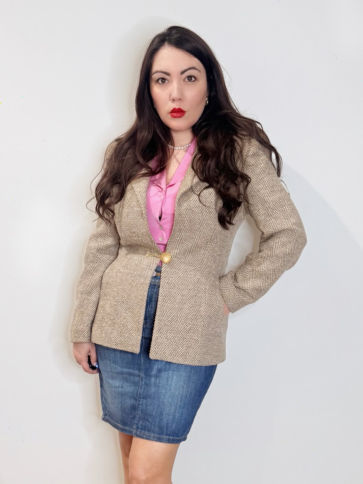 Giacca vintage avvitata