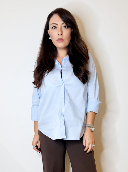 Camicia svasata 100% cotone