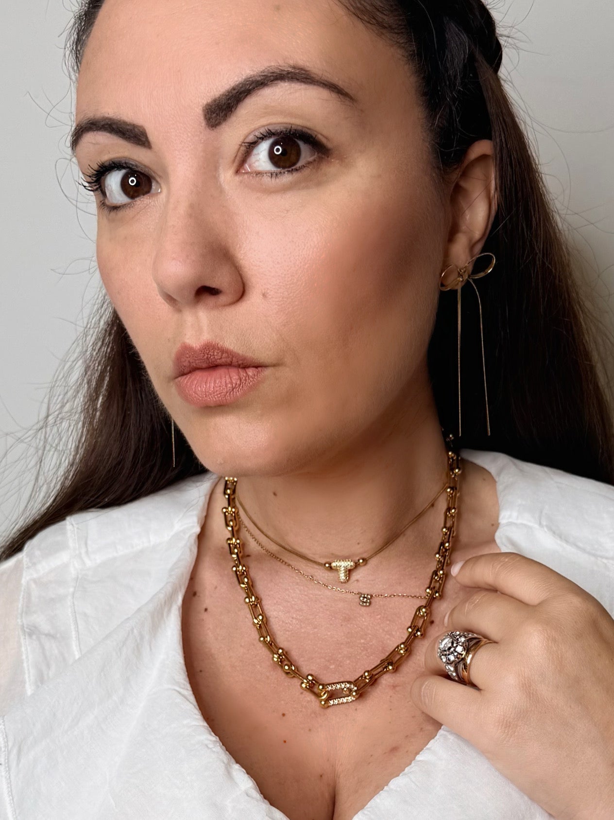 Collana in maglia Tiffany