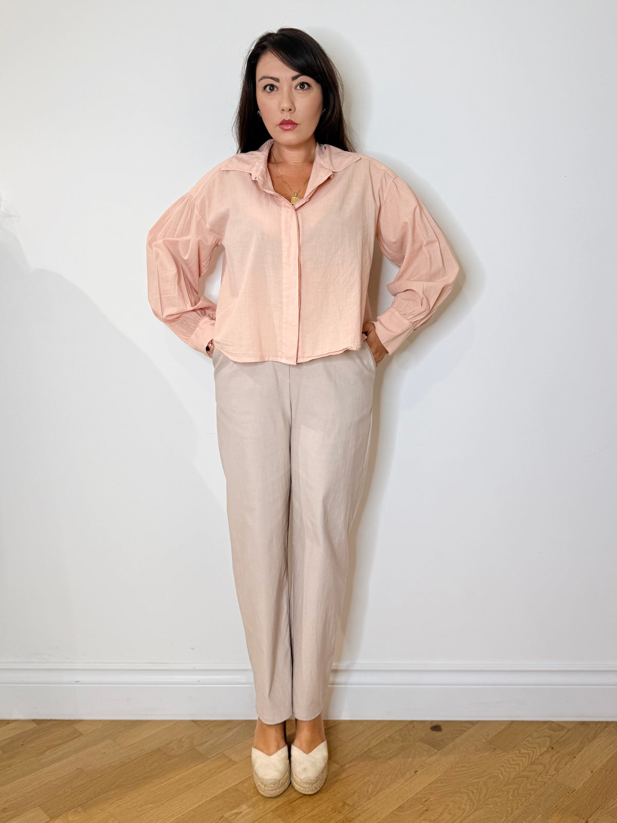 Pantalone chino elasticizzato