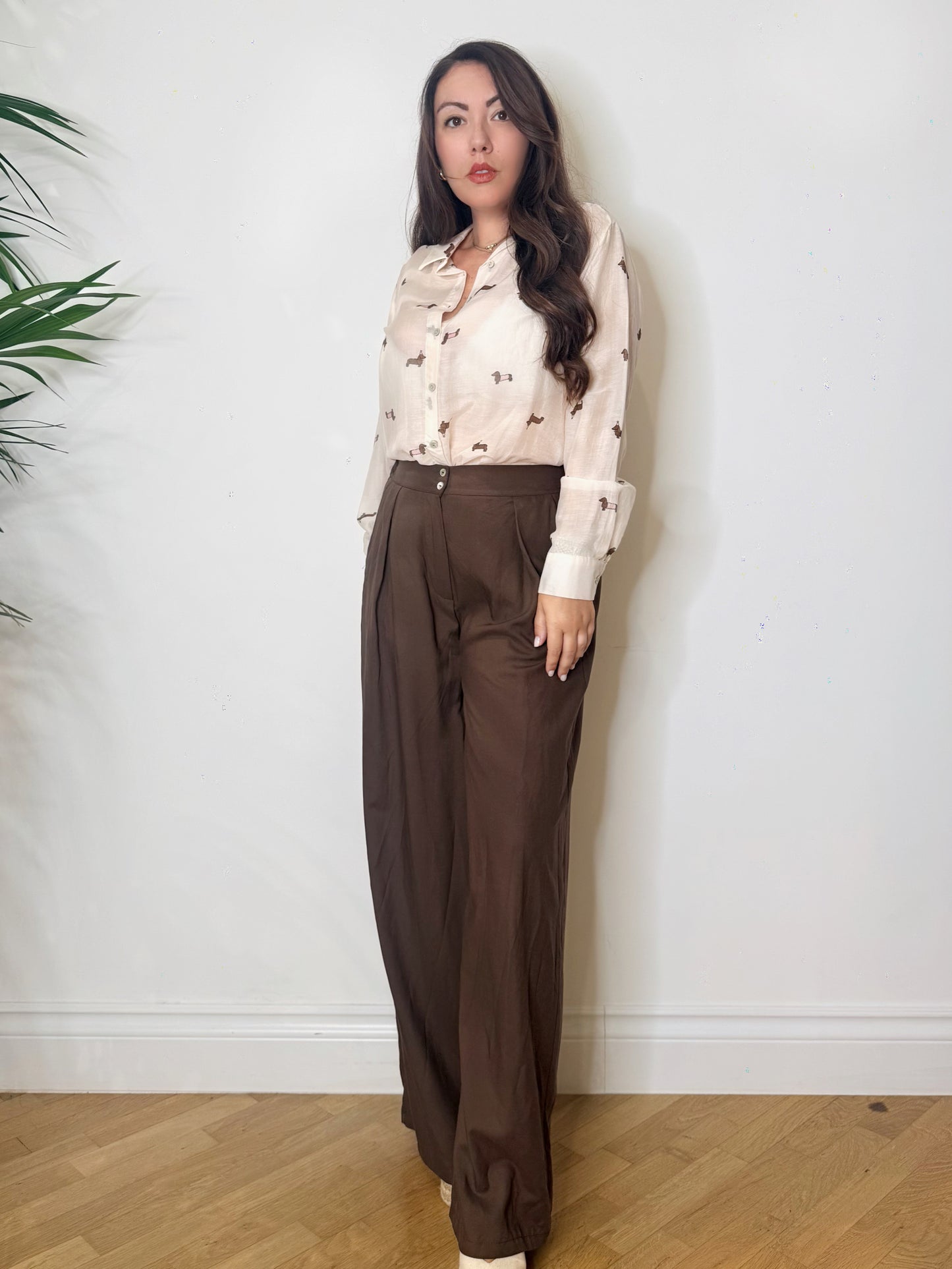 Pantalone palazzo sartoriale