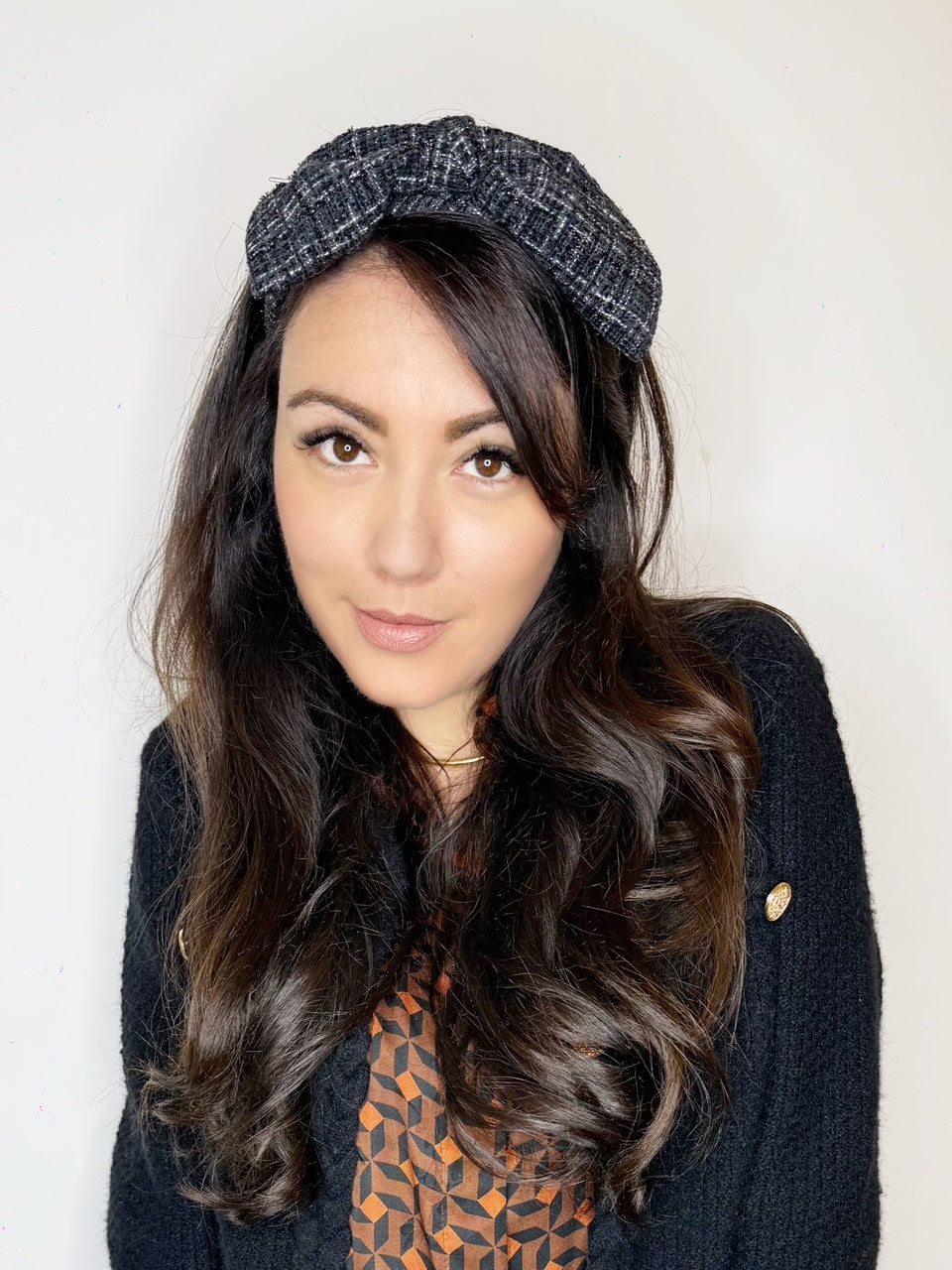 Cerchietto Bon Ton in tweed