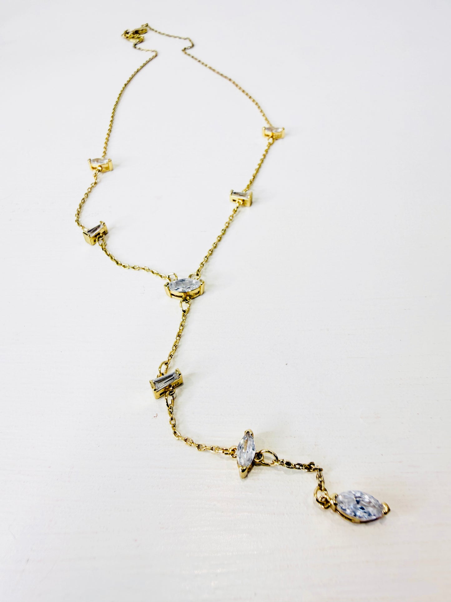 Collana vintage con strass