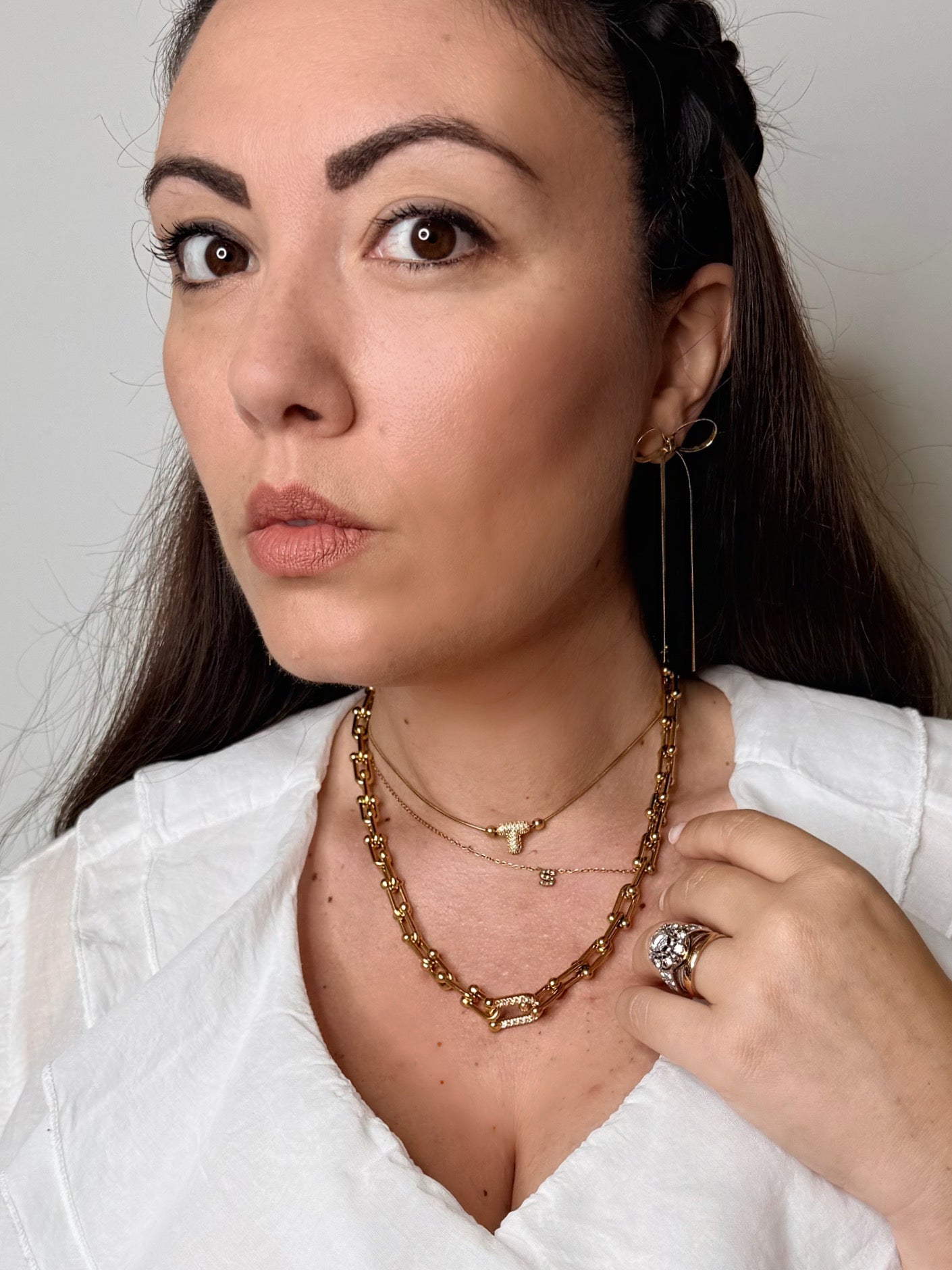 Collana in maglia Tiffany