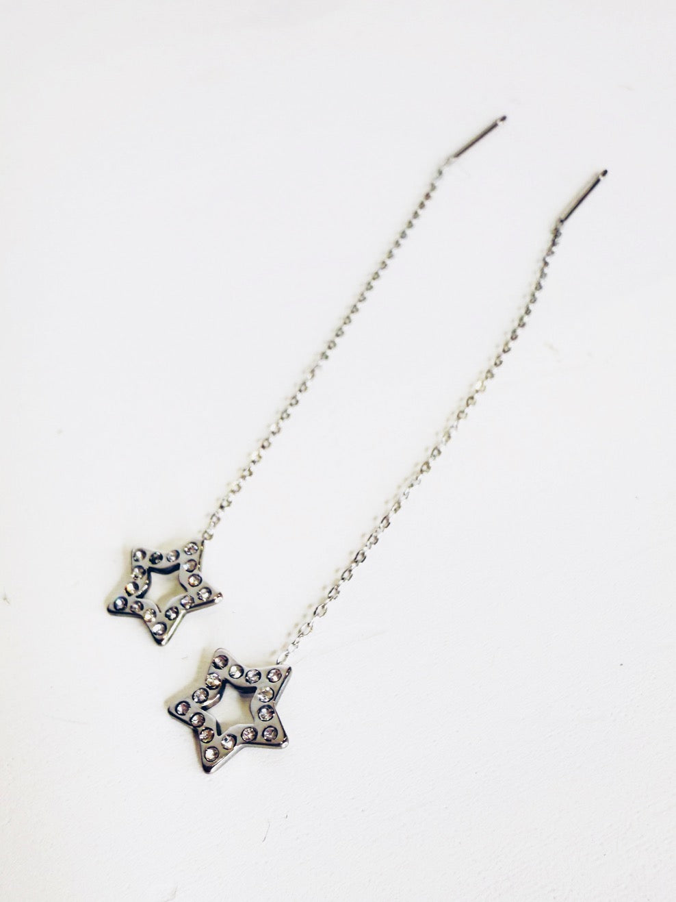 Orecchini Saliscendi stars