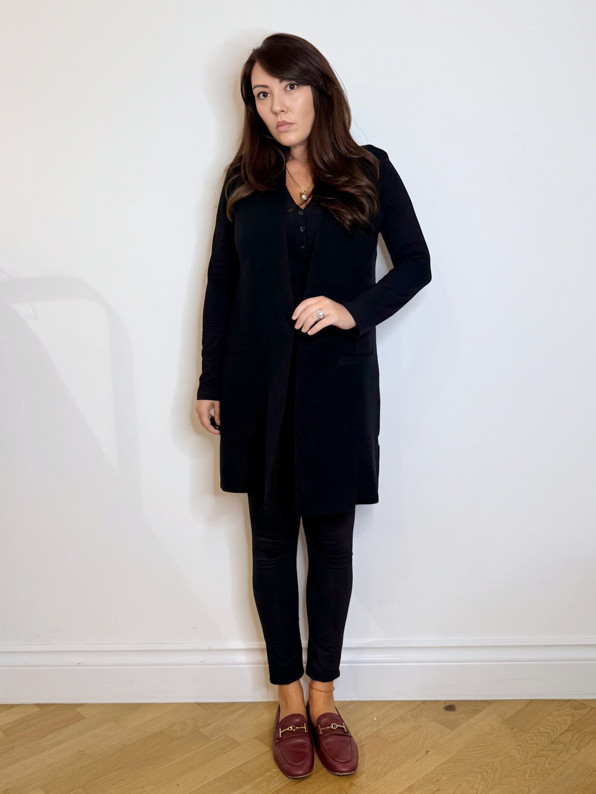 Gilet in maglia nero