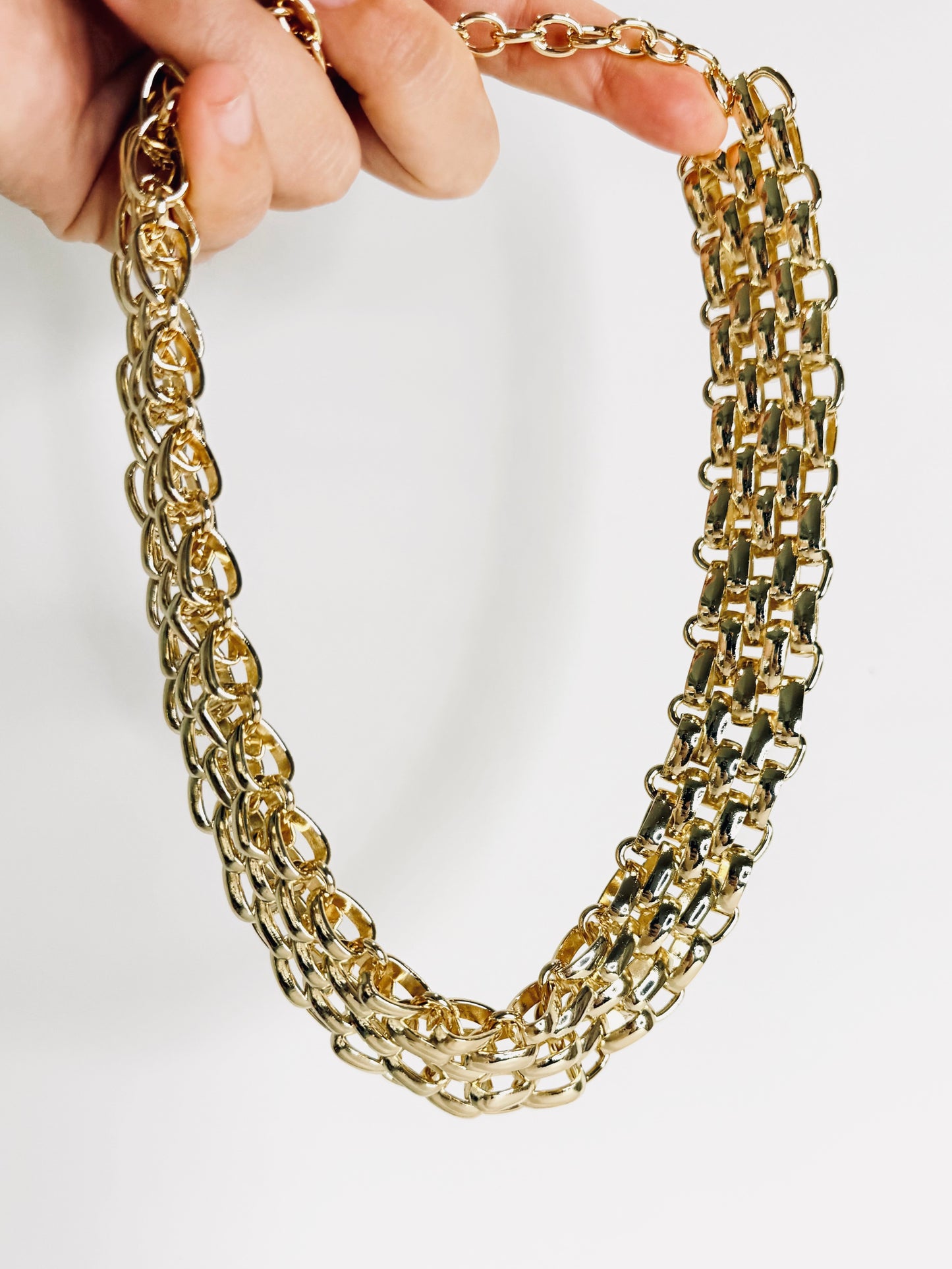 Collana Over groumette