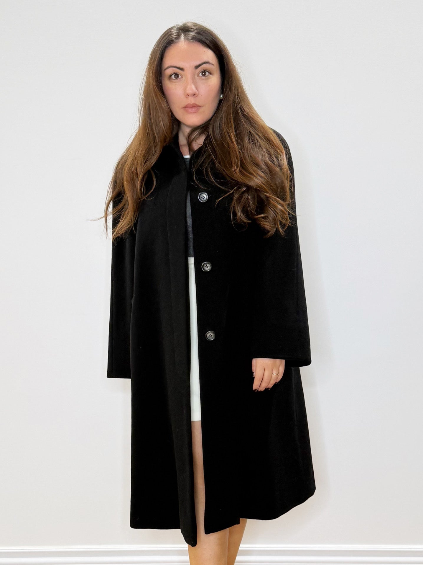 Cappotto nero Marella