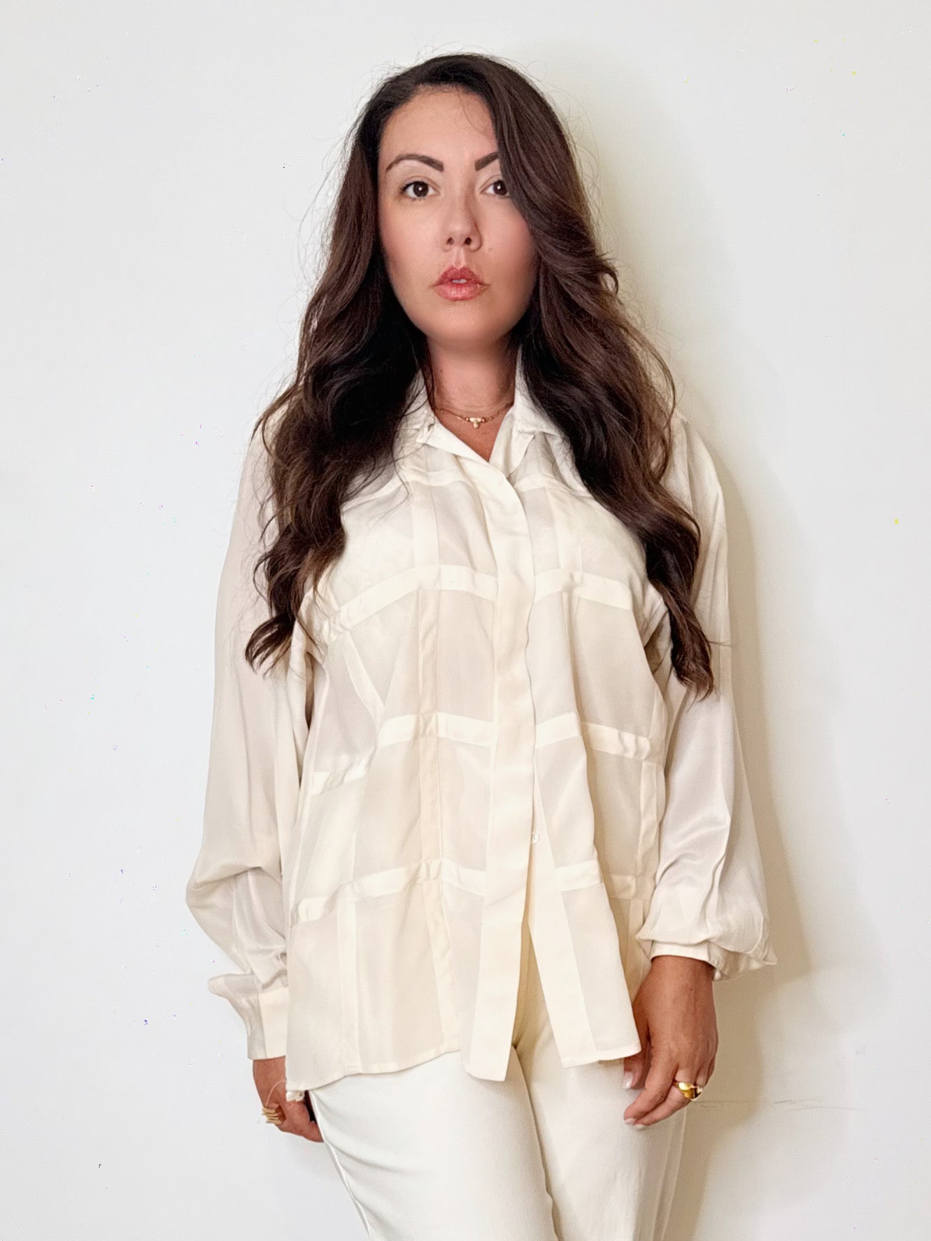 Camicia Vintage in 100% seta