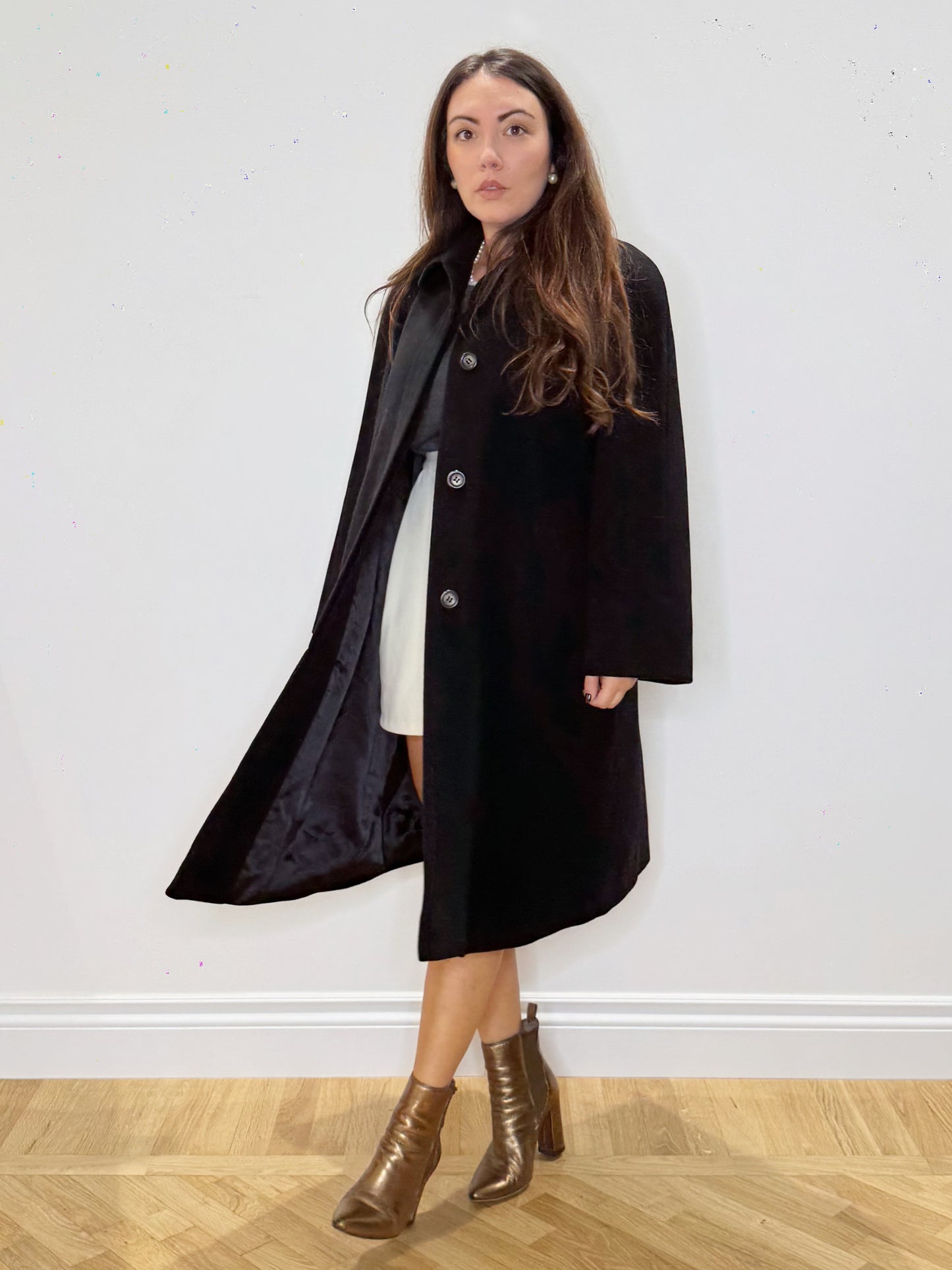 Cappotto nero Marella