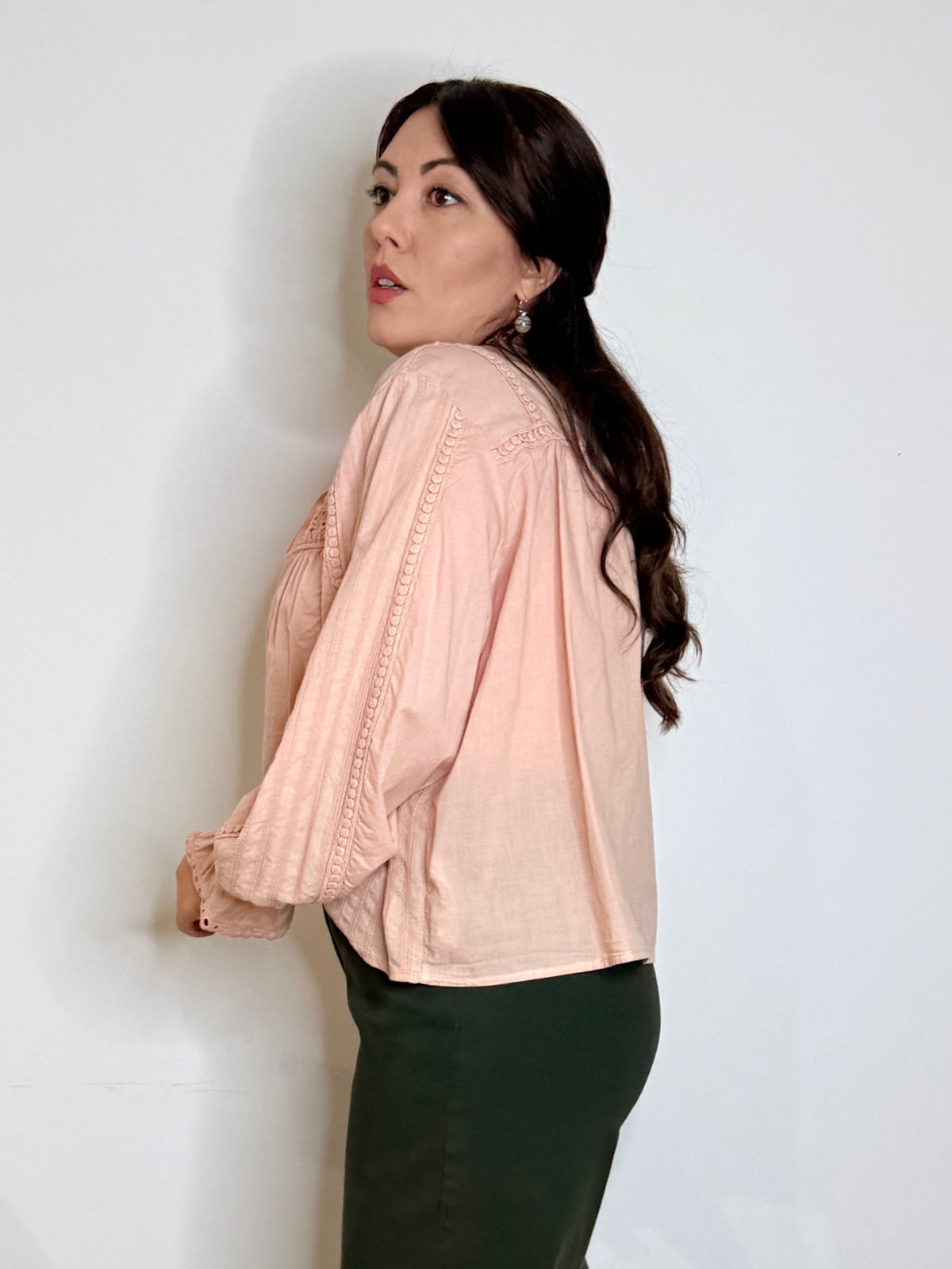 Camicia pastello 100%cotone