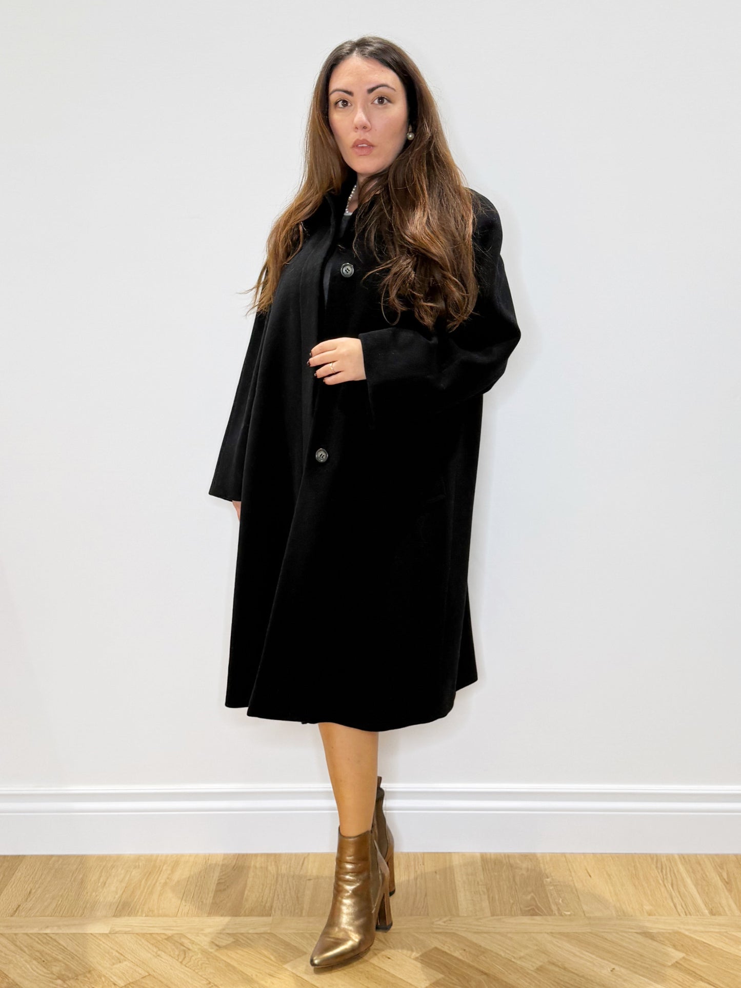 Cappotto nero Marella