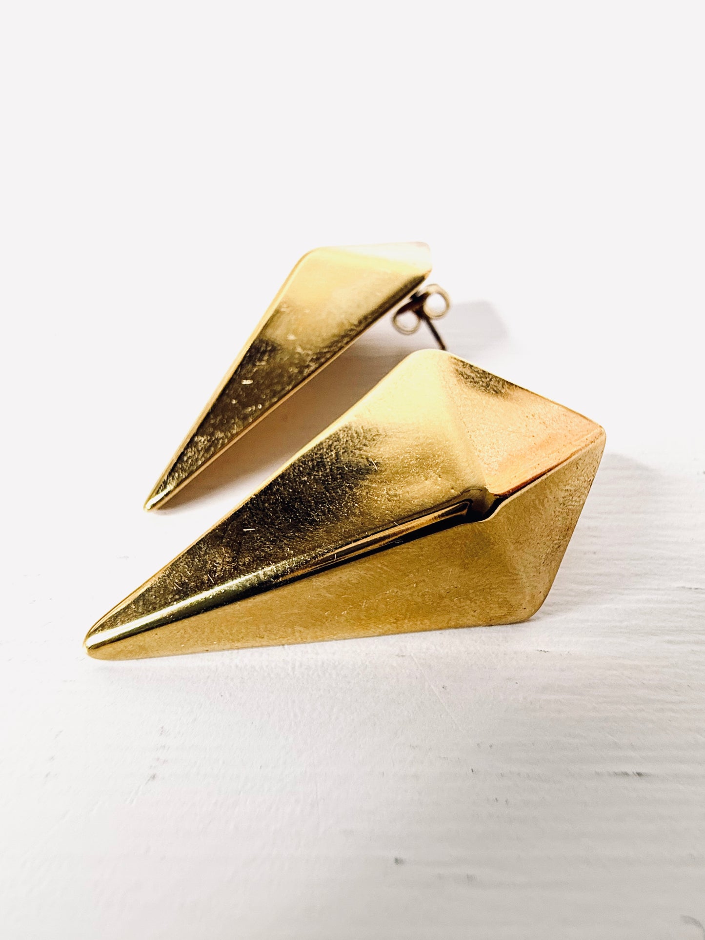 Orecchini rombi gold