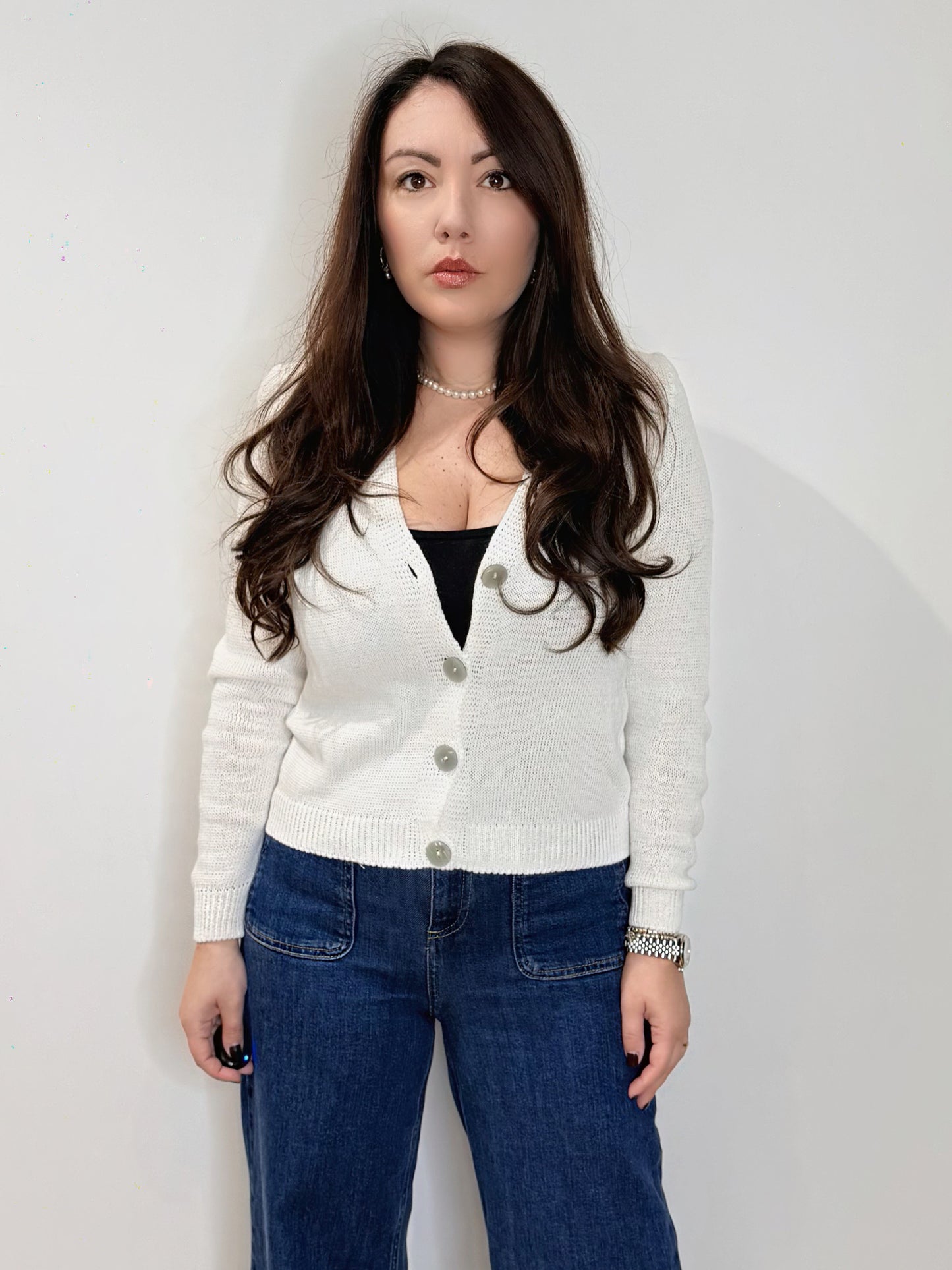Cardigan 100% cotone