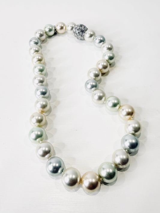 Collana Ottaviani maxi perle