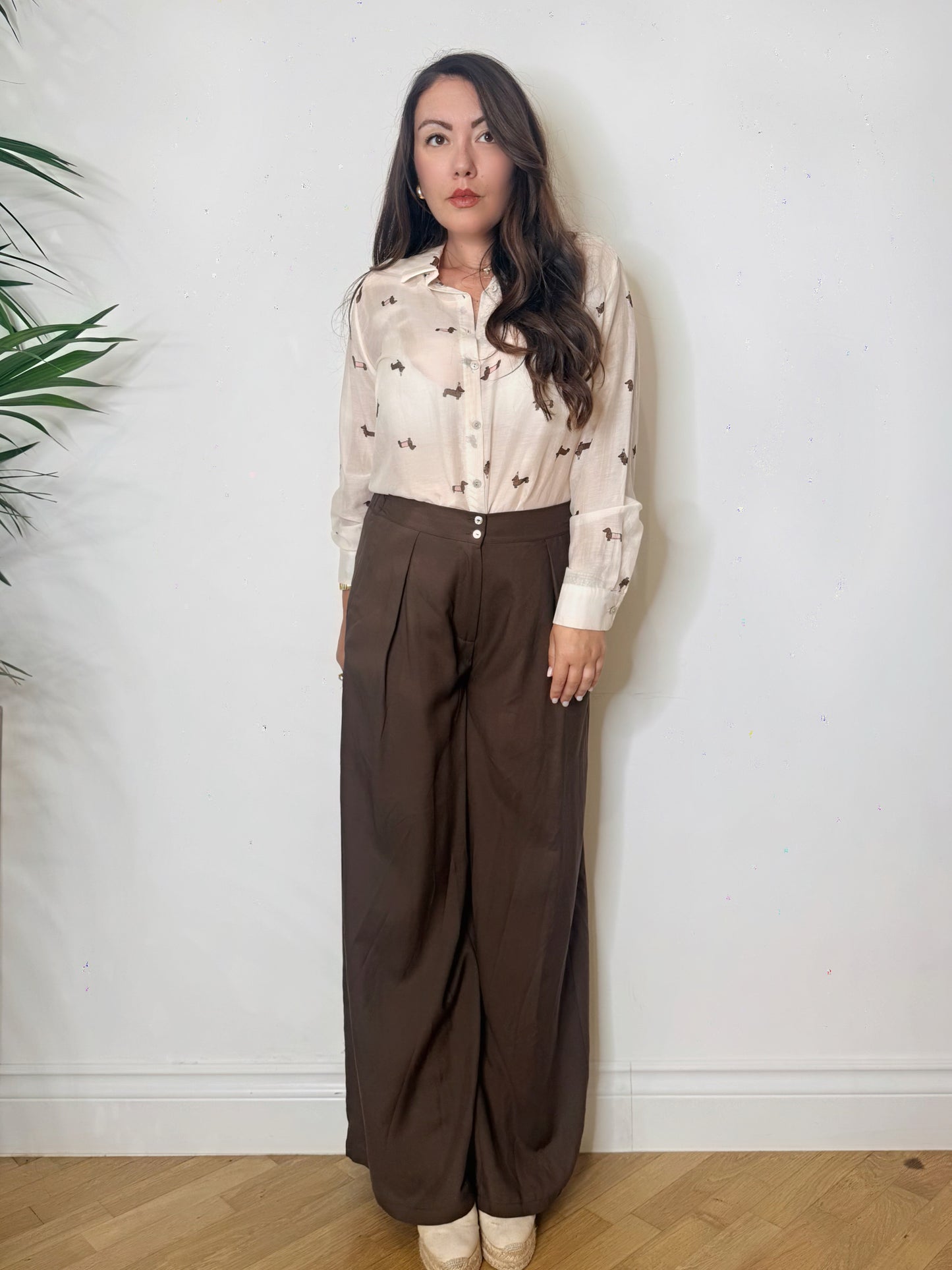 Pantalone palazzo sartoriale
