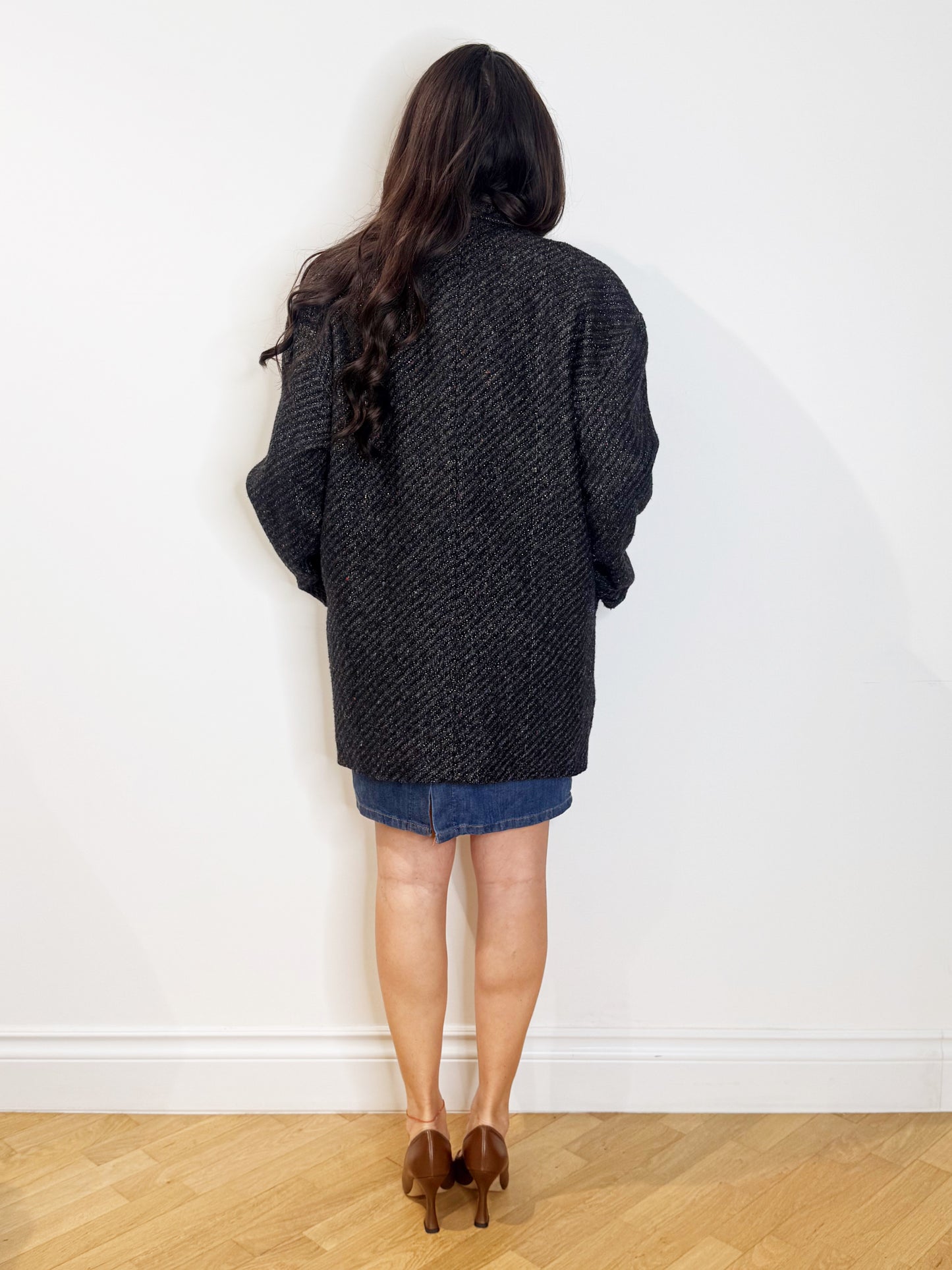 Cappottino anni 80 filo lurex