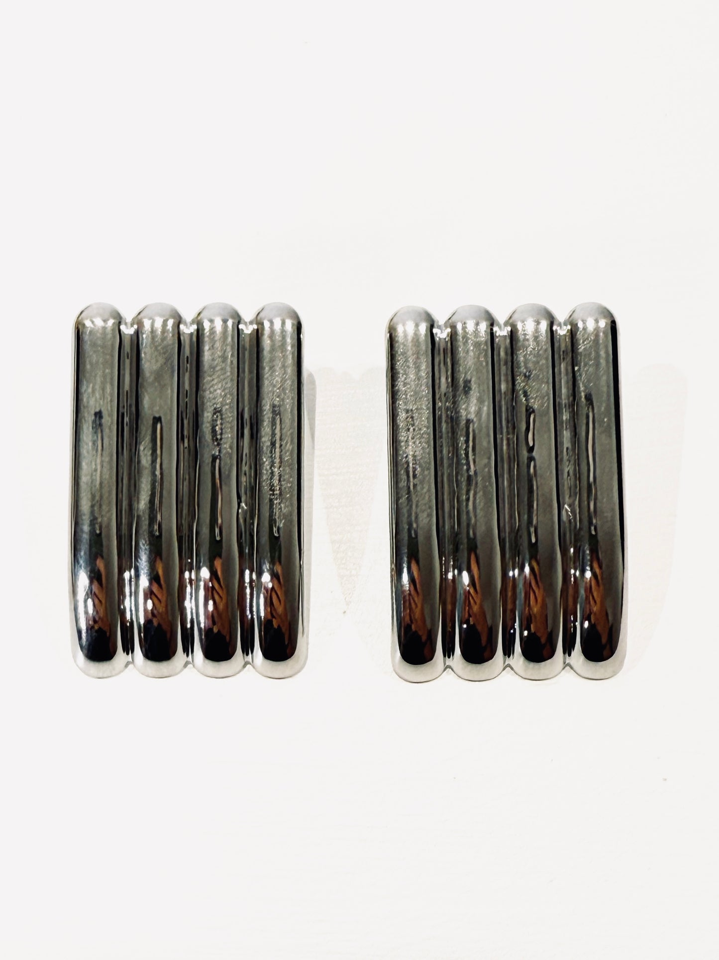 Orecchini Column silver