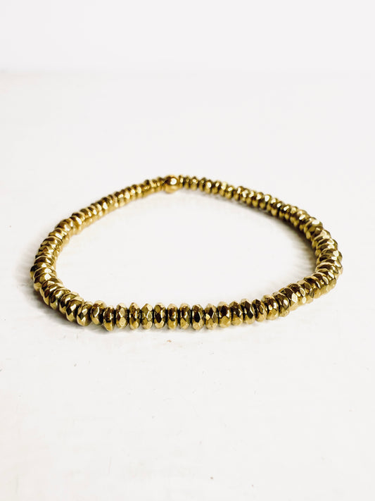 Bracciale frammenti ematite