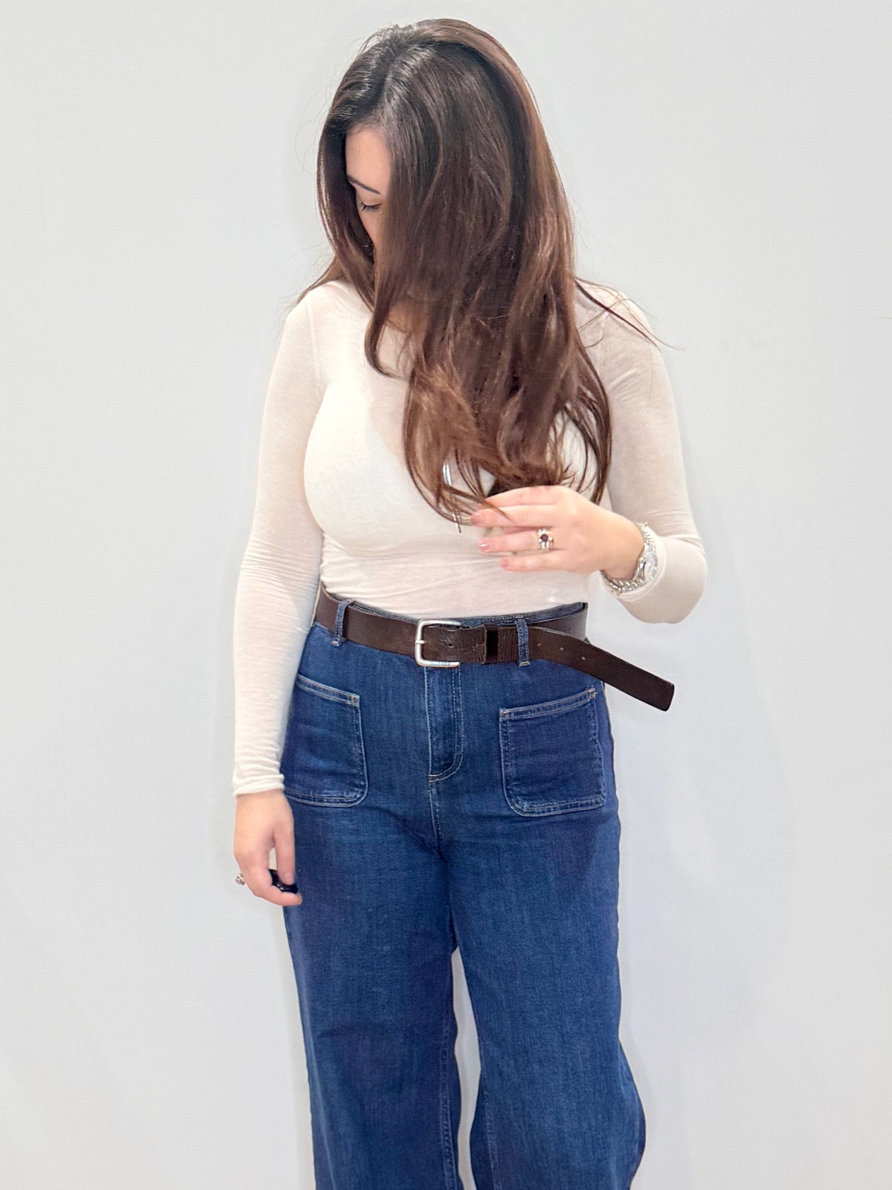 Maglia ultralight con cashmere