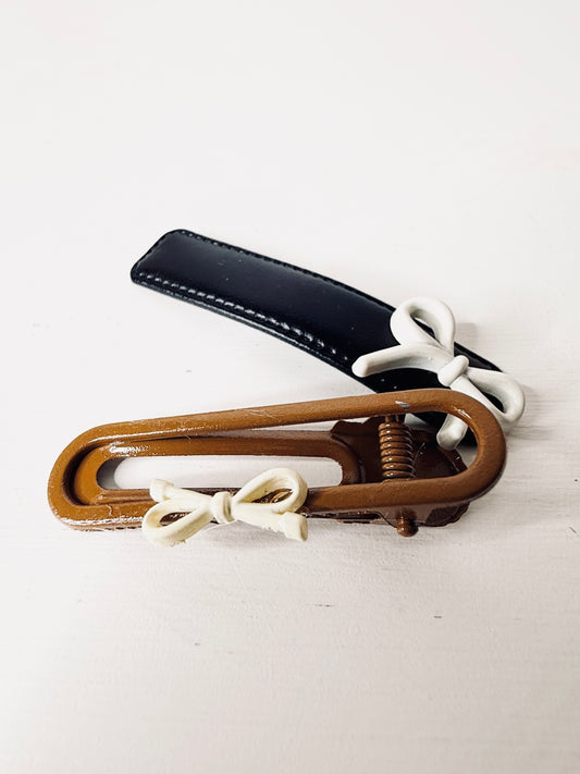 Set di 2 fermagli per capelli