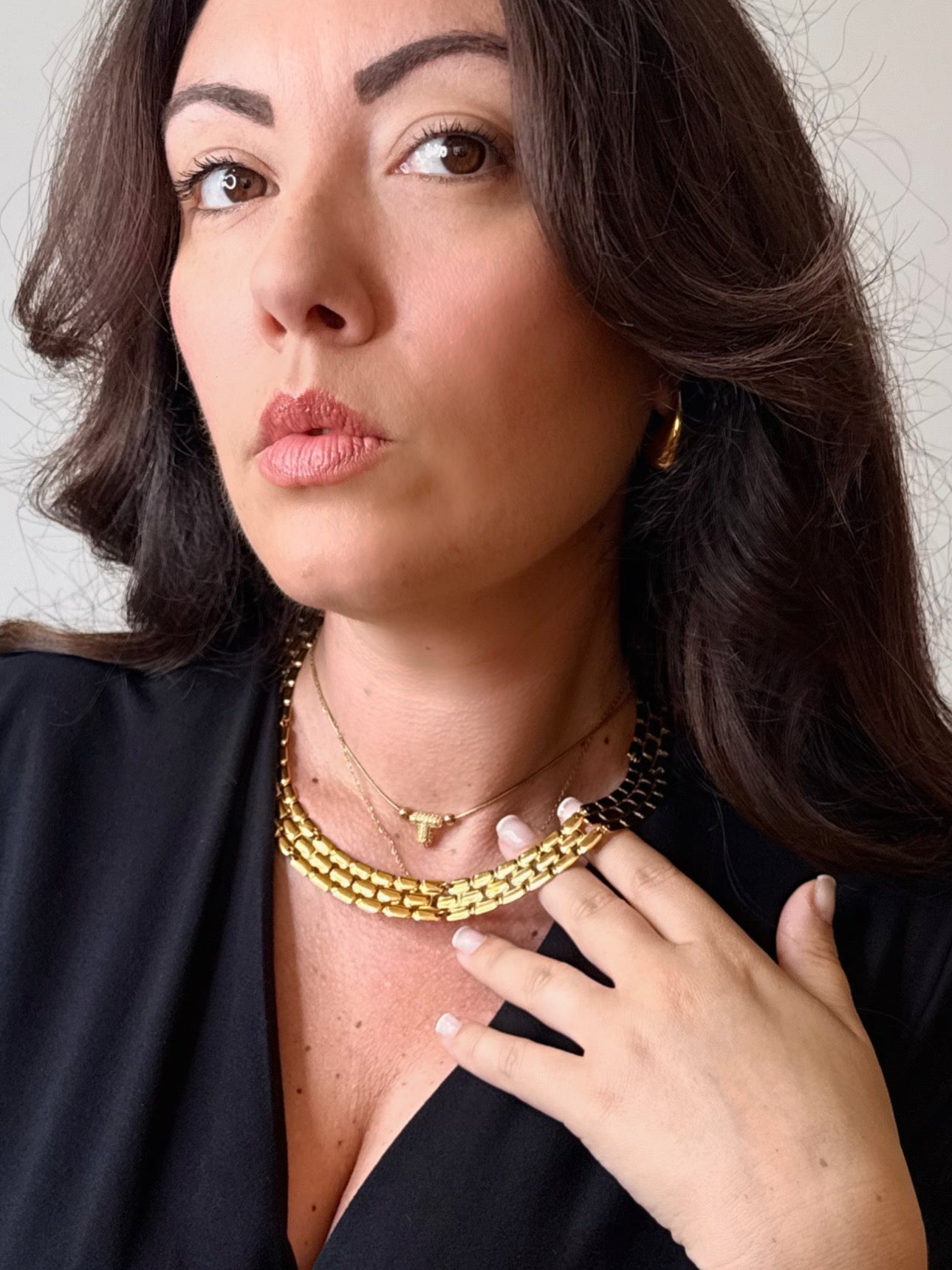 Collana semirigida groumette