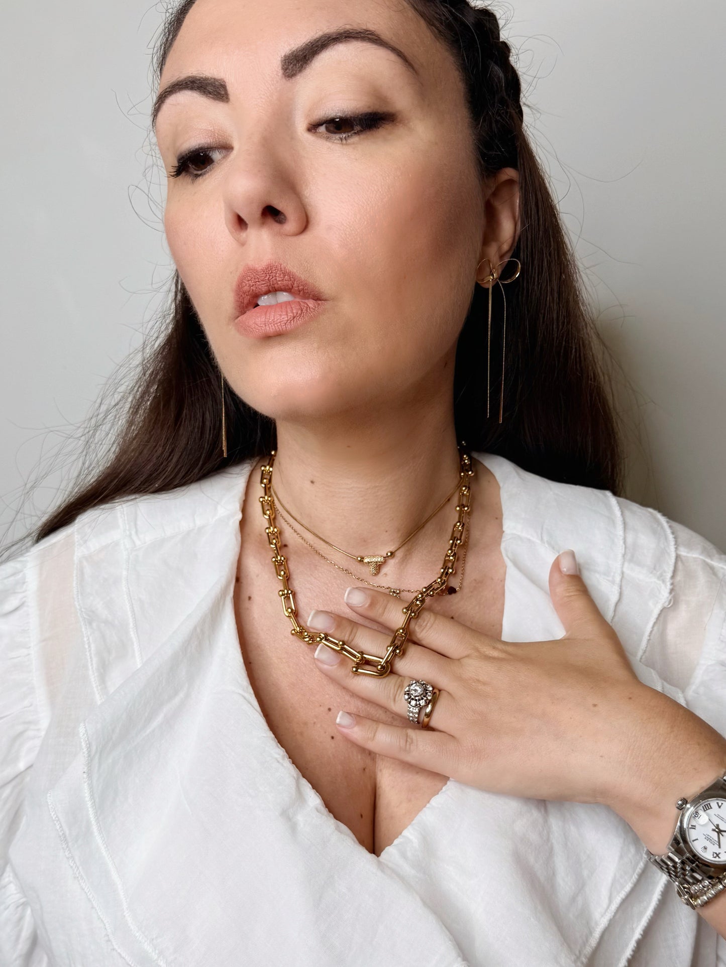 Collana in maglia Tiffany