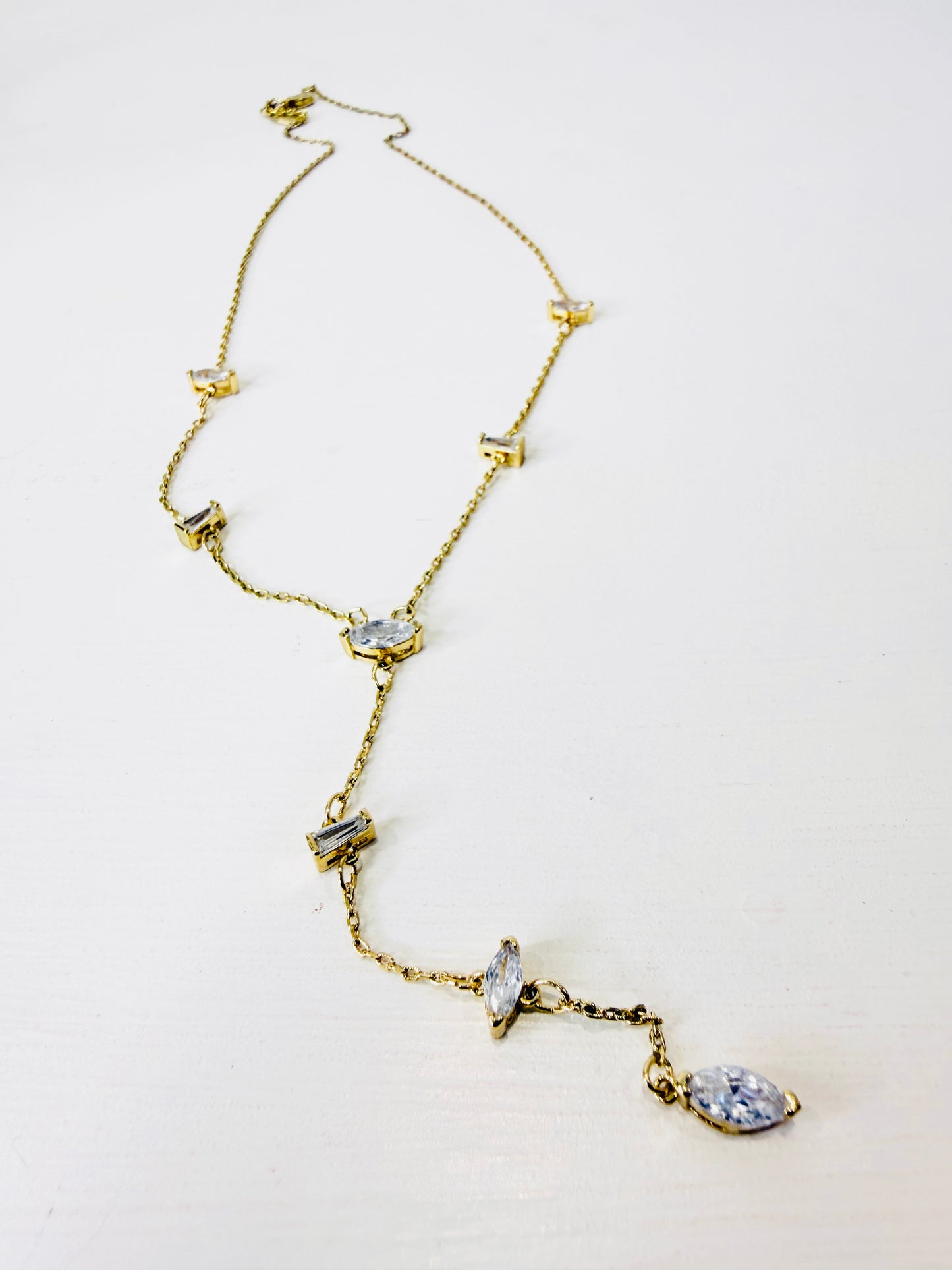 Collana vintage con strass