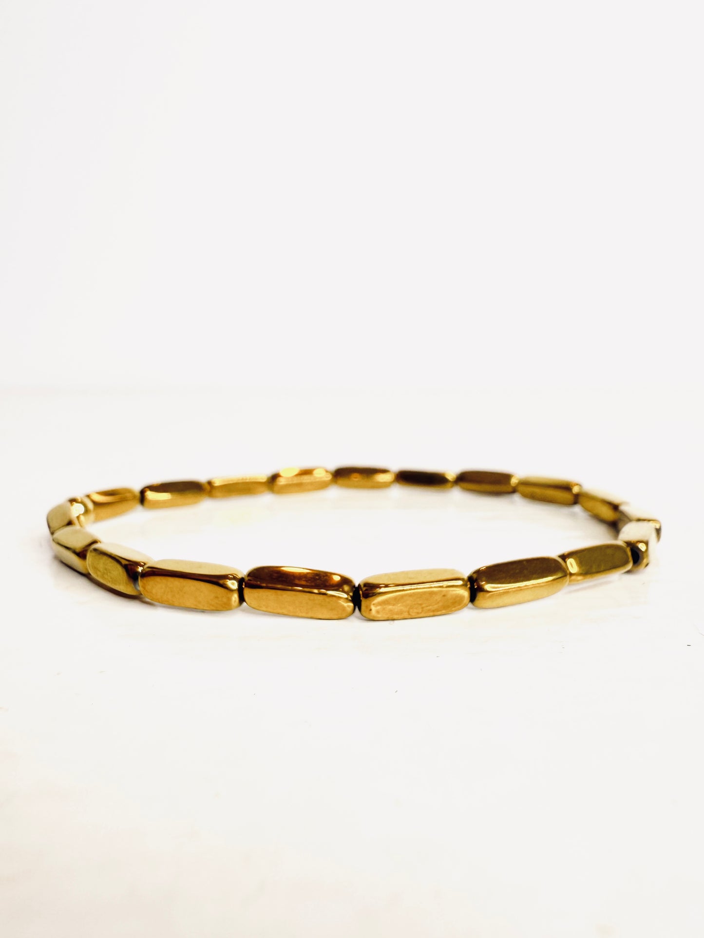 Bracciale ematite gold