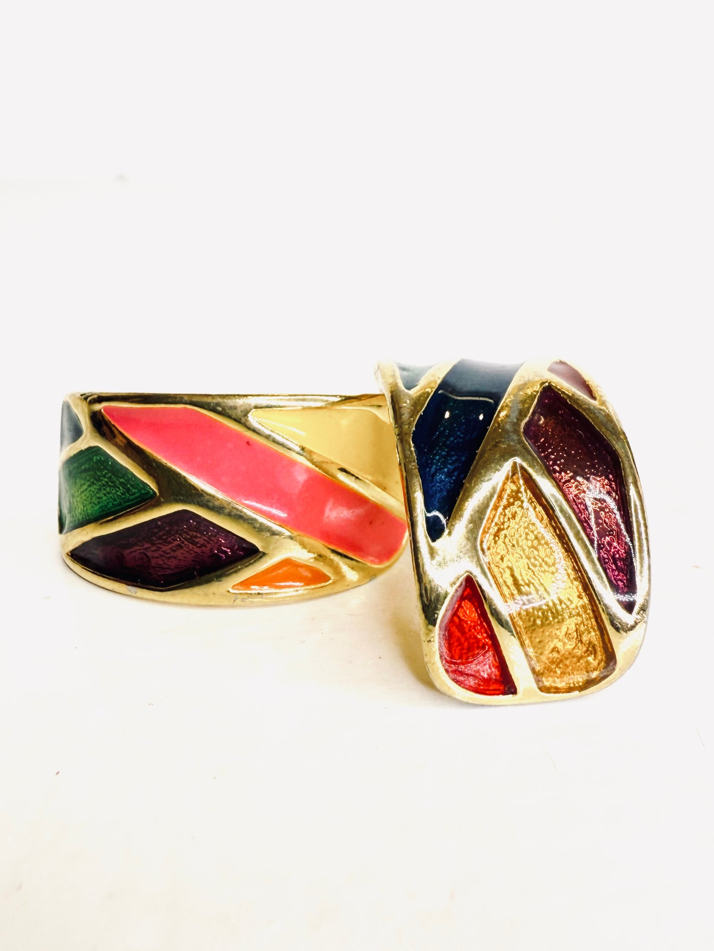 Orecchini Vintage smaltati