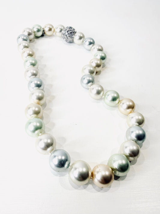 Collana Ottaviani maxi perle