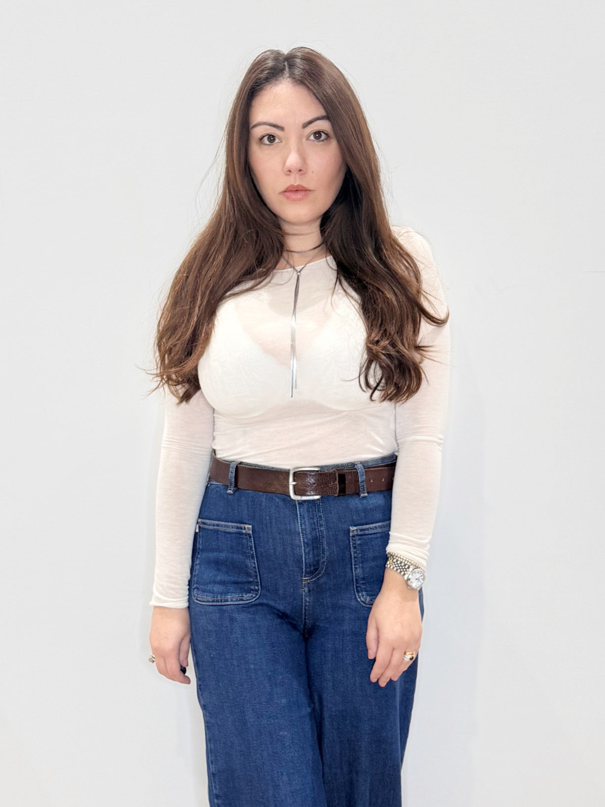 Maglia ultralight con cashmere