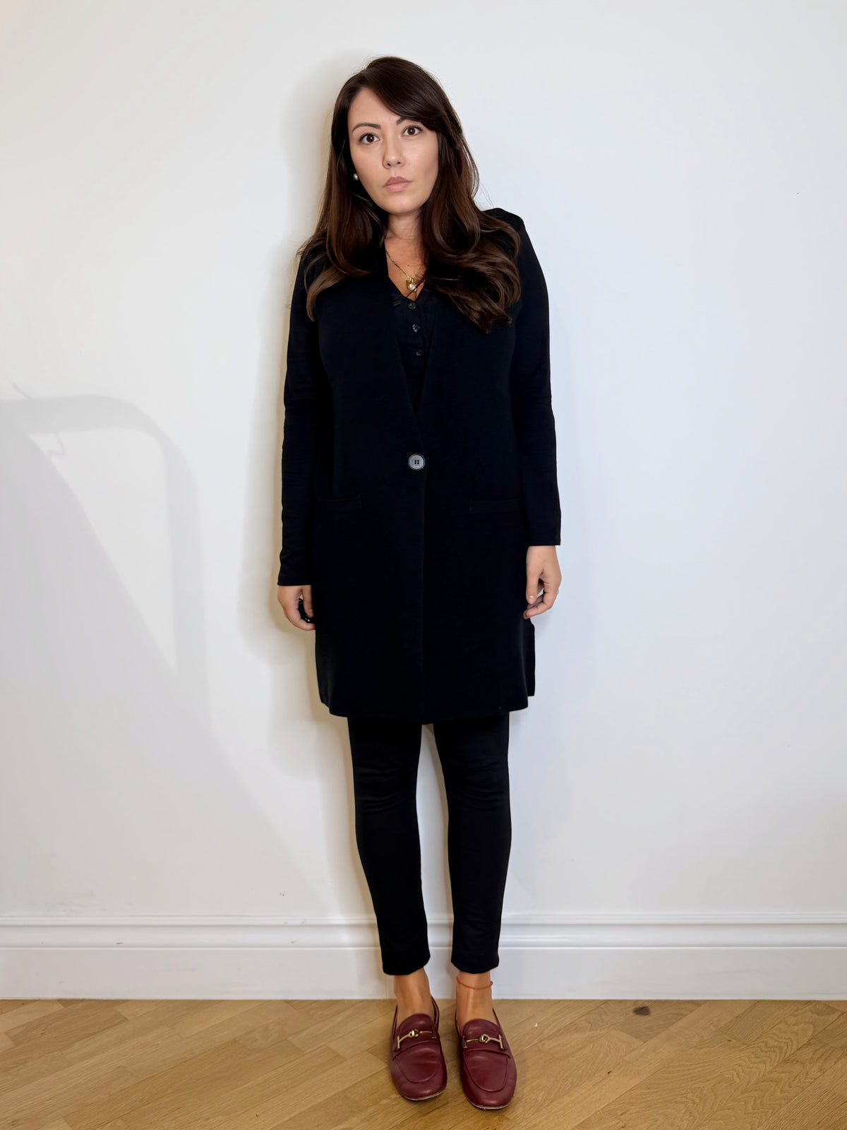 Gilet in maglia nero