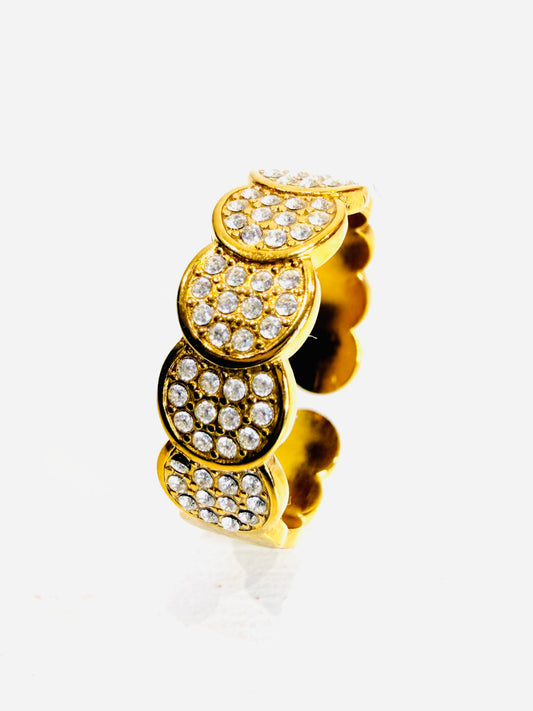 Anello con strass