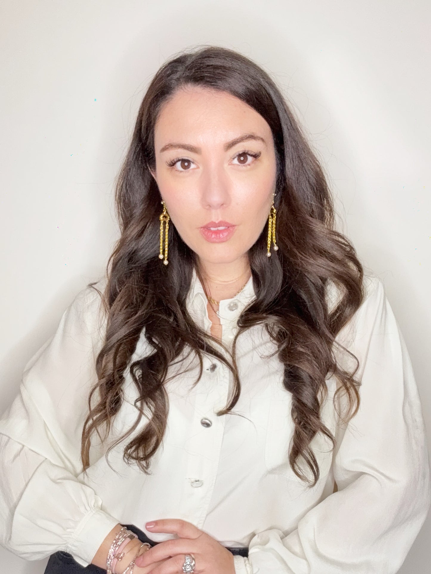 Orecchini pendenti vintage