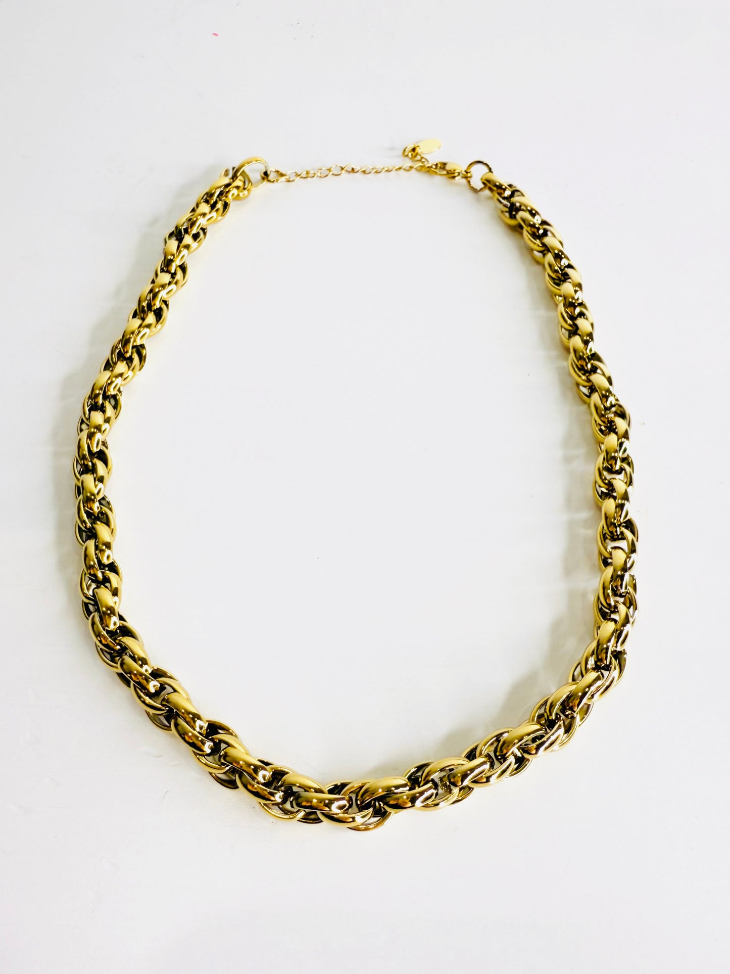 Collana in maglia oro