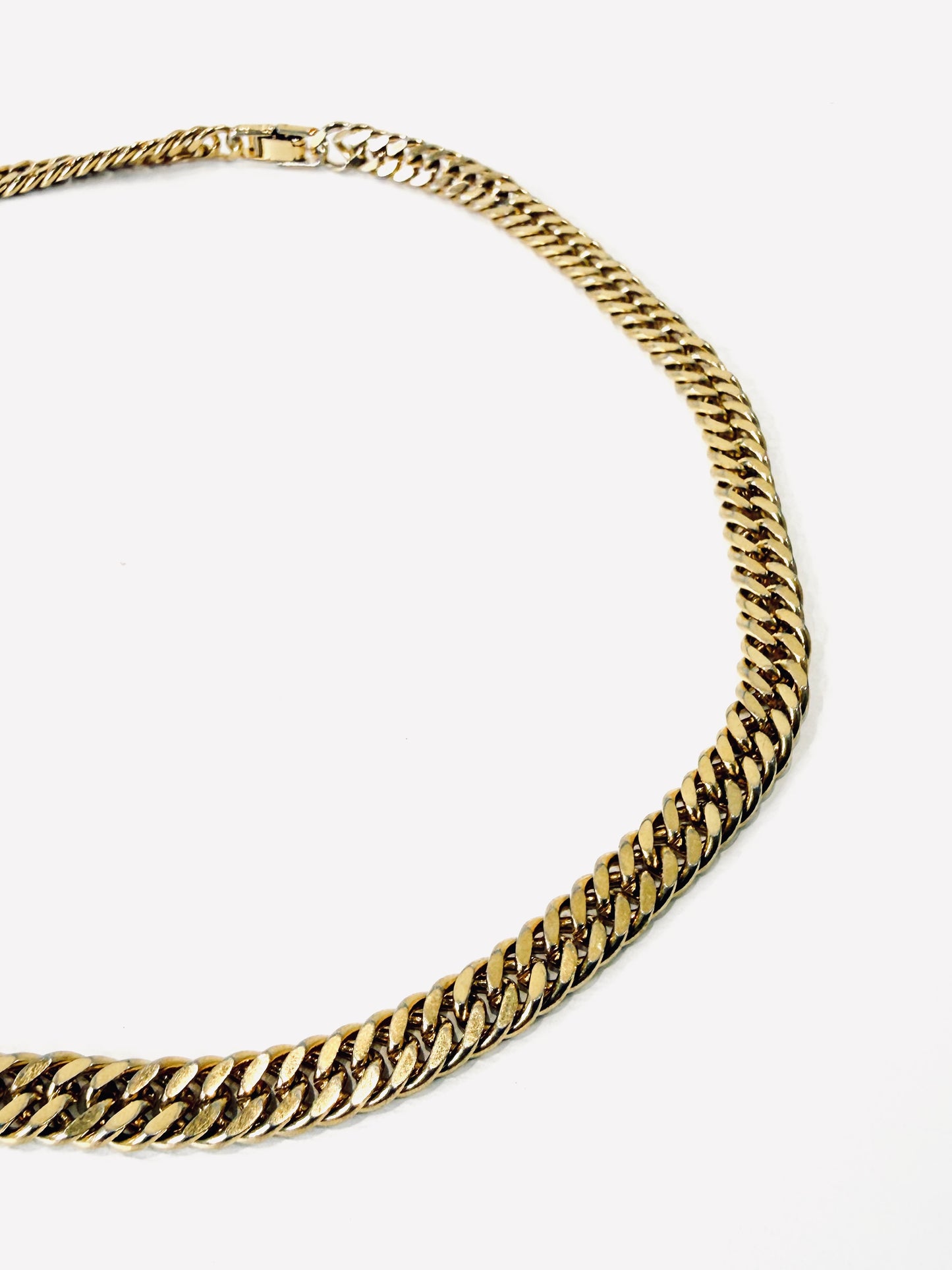 Collana unisex in maglia cubana