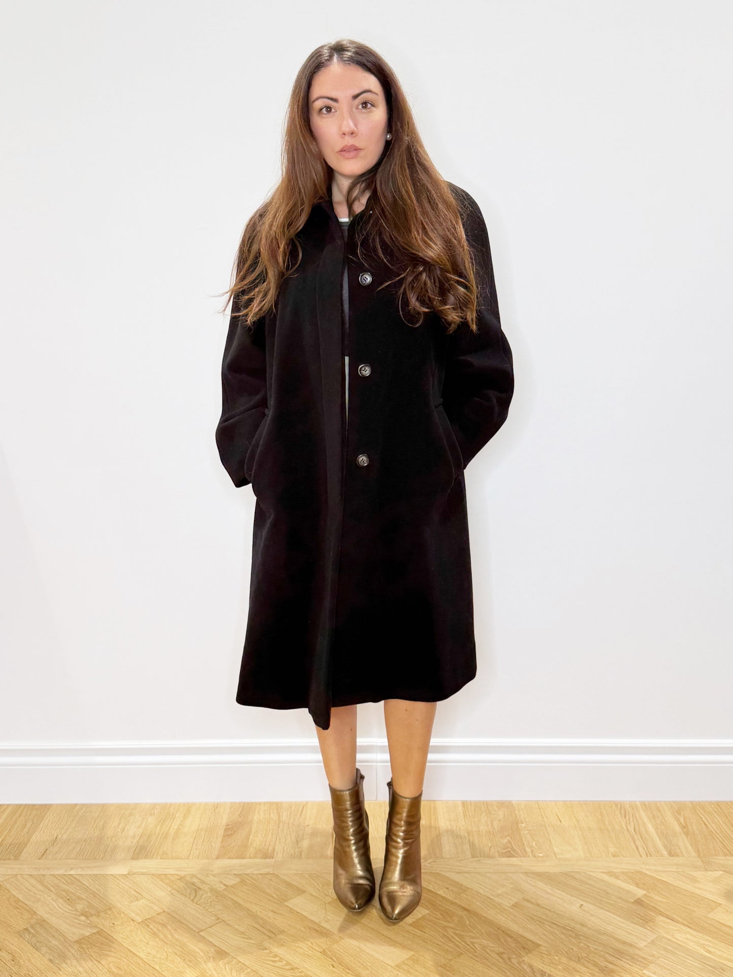 Cappotto nero Marella