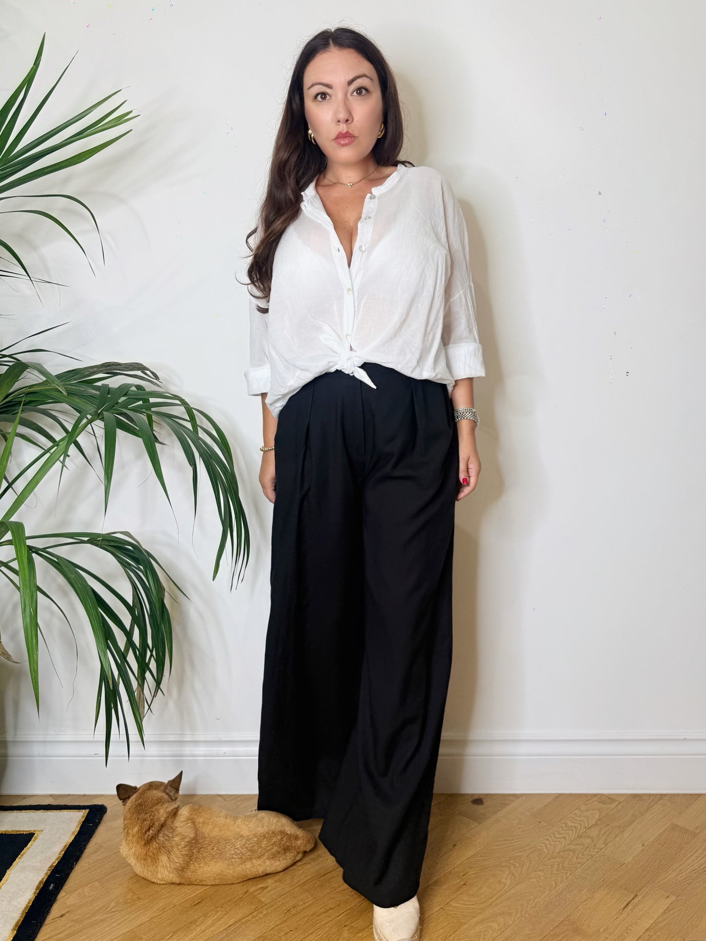 Pantalone sartoriale nero
