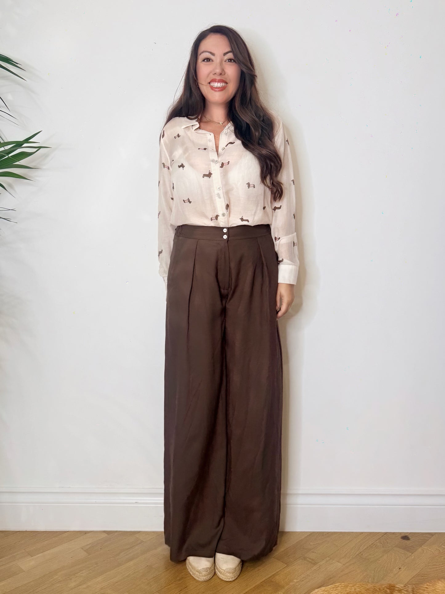 Pantalone palazzo sartoriale