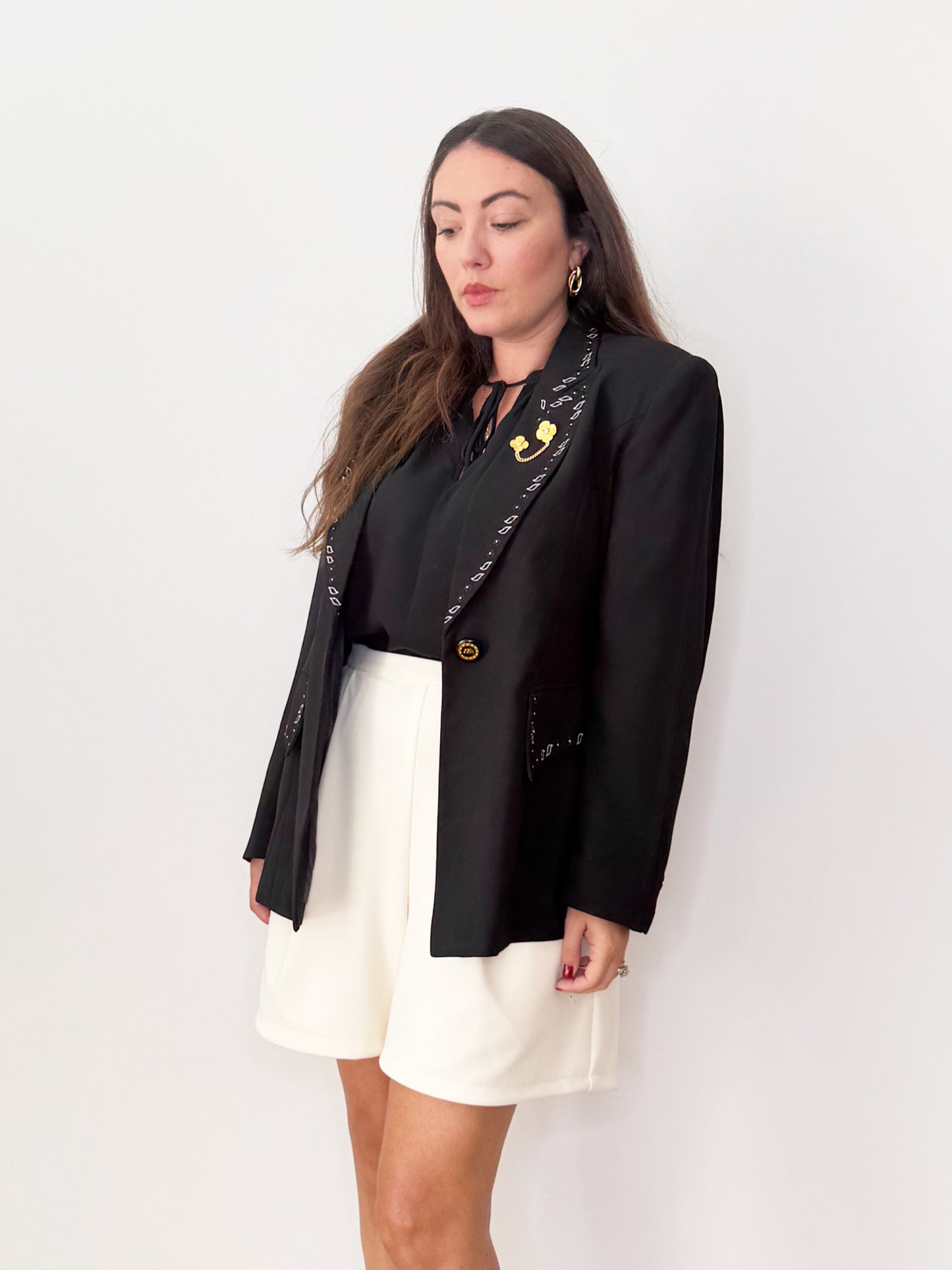 Shorts avorio La Poetessa