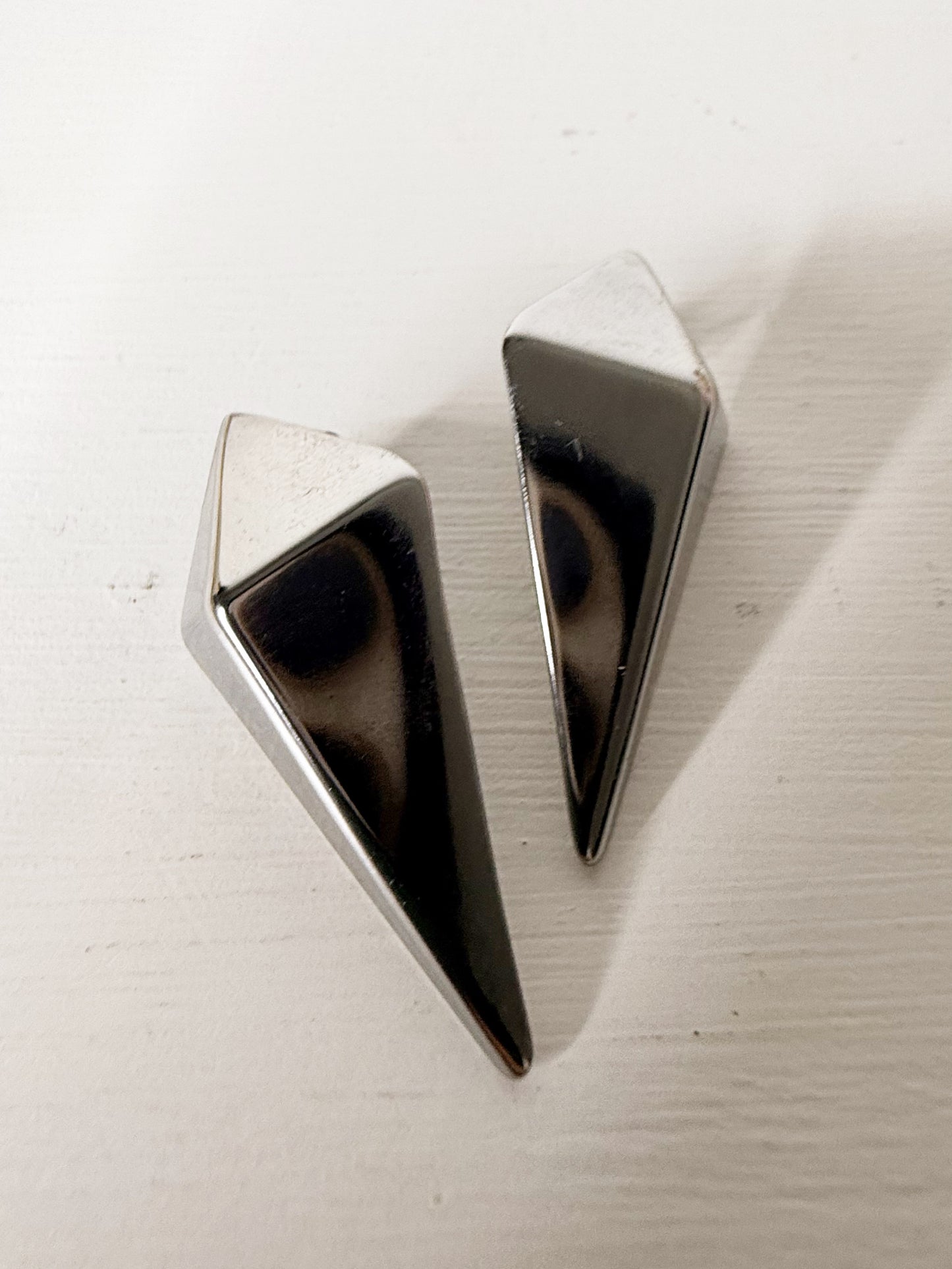 Orecchini rombi silver