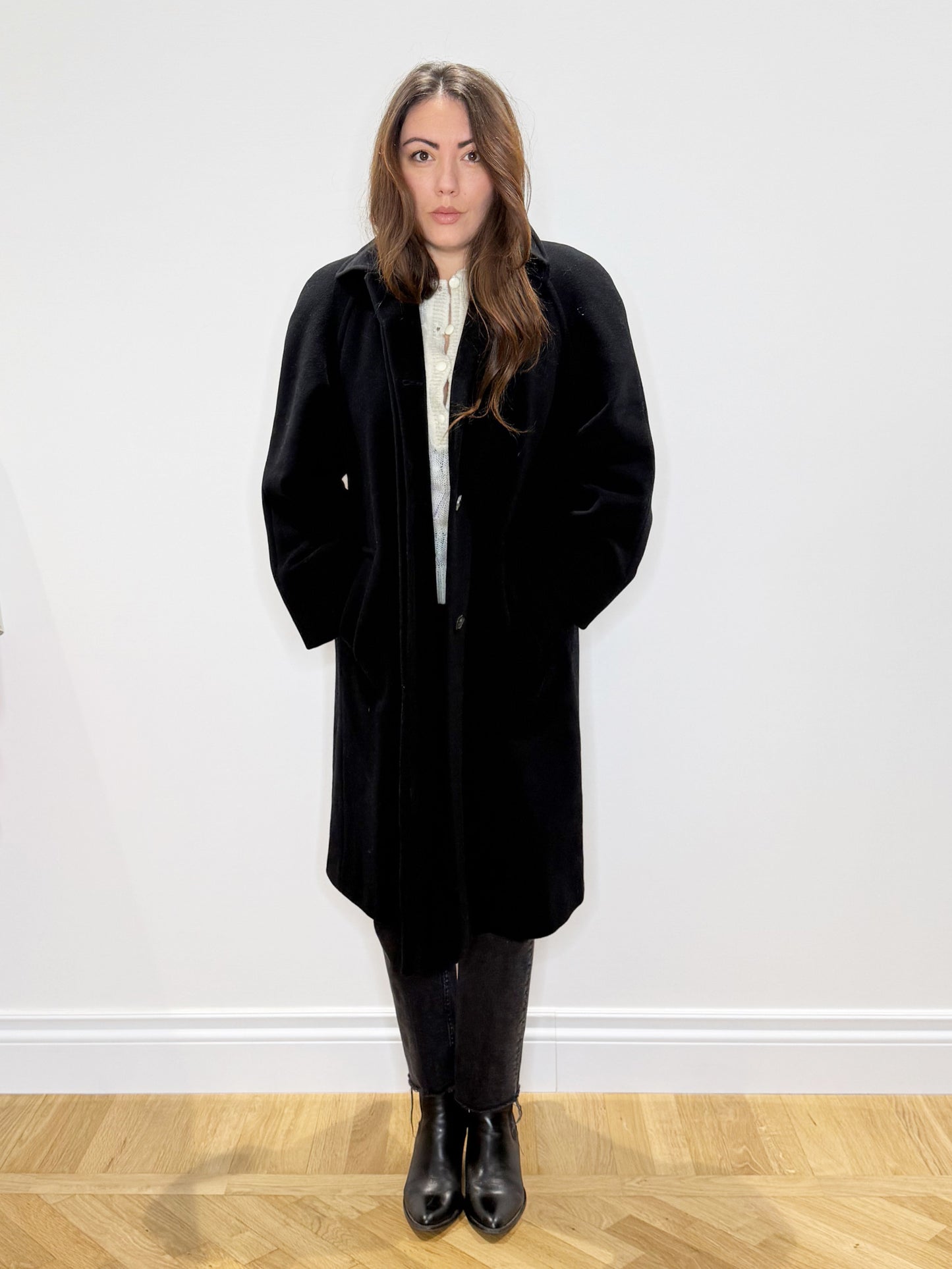 Cappotto nero Marella